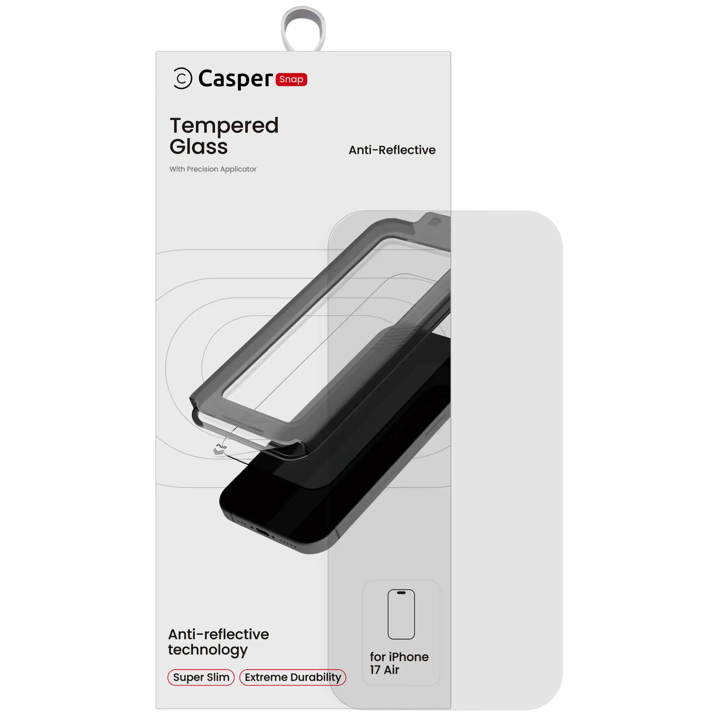 Casper Kameraglas Protector für iPhone Air (Crystal Full Abdeckung) – Bild 5