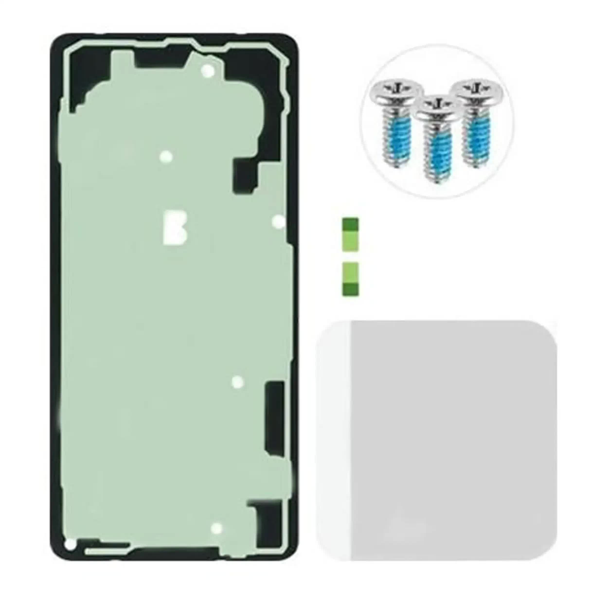 Rückdeckel Klebefolie mit Re-Work Set für Samsung Galaxy S10 Plus (Service Pack)
