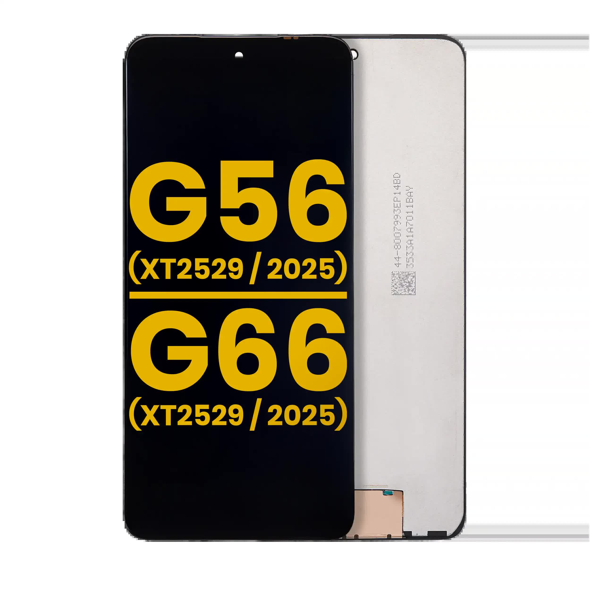 LCD Display ohne Rahmen für Motorola Moto G56 5G (XT2529 / 2025) / Moto G66 5G (XT2529 / 2025) (professionell aufgearbeitet)