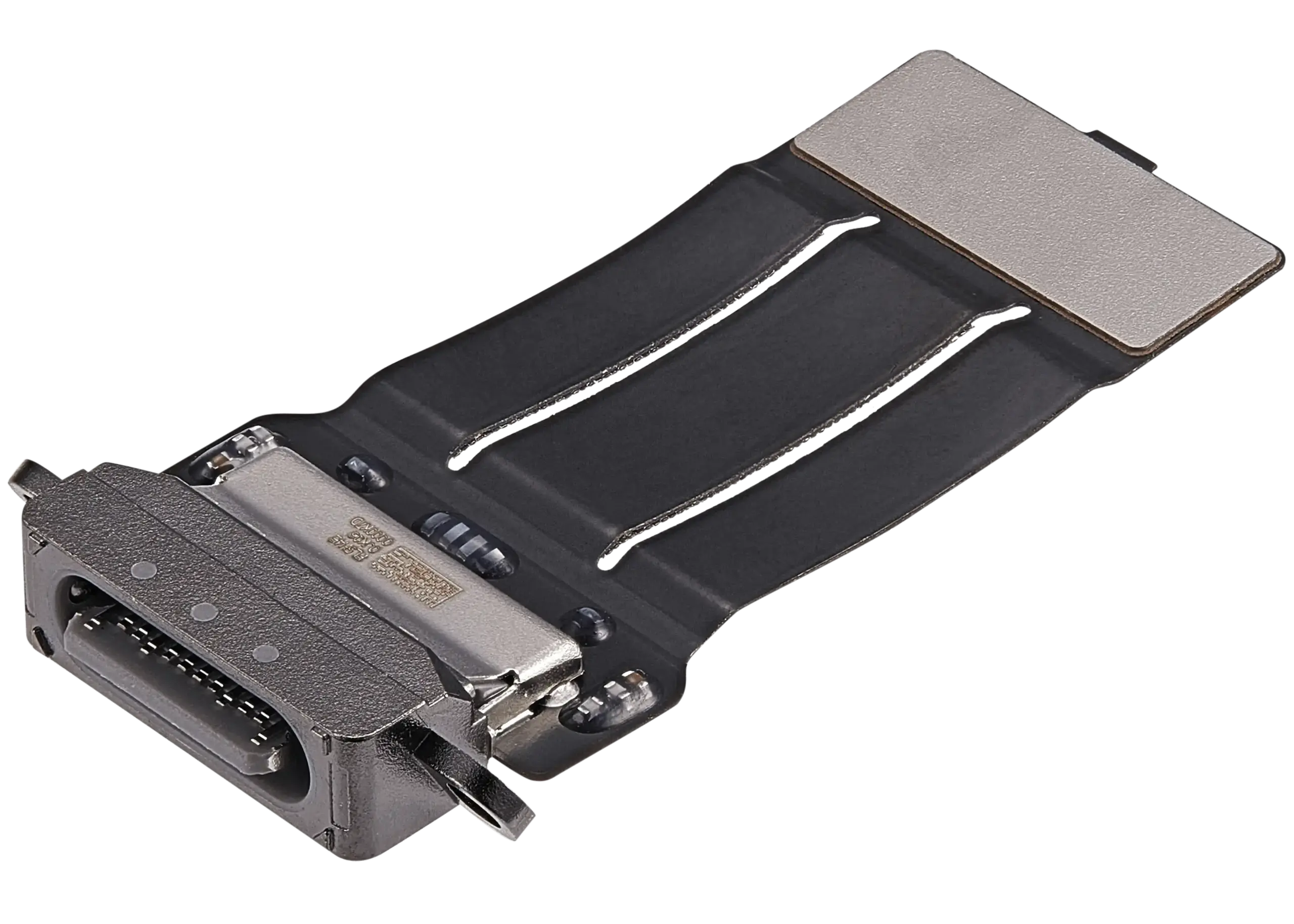 Ladebuchse Flexkabel für iPad Mini 7 (2024) (Premium) (Space Gray) – Bild 4