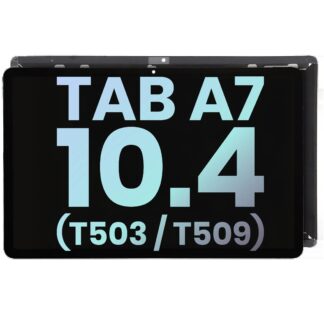LCD Display ohne Rahmen für Samsung Galaxy Tab A7 10.4" (T503 / T509) (2022) (Service Pack) (Black (Schwarz))
