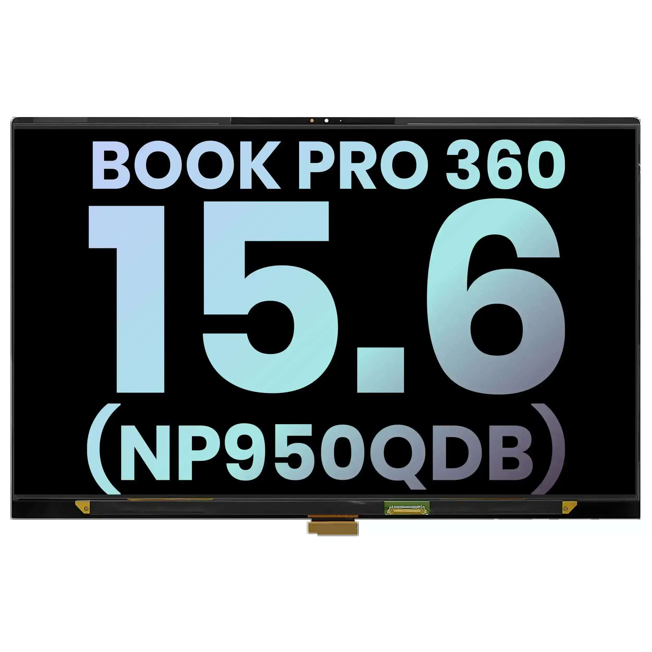 komplette LCD-Displayeinheit für Samsung Galaxy Book Pro 360 15.6" (NP950QDB / NP950QED) (Service Pack) (Mystic Navy)