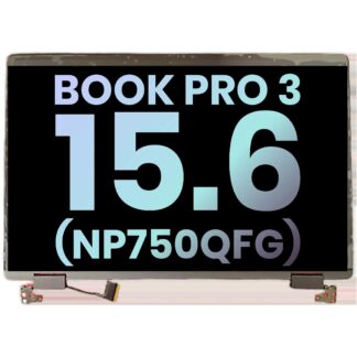 komplette LCD-Displayeinheit für Samsung Galaxy Book 3 Pro 15.6" (NP750QFG Series) (Service Pack) (Black (Schwarz))
