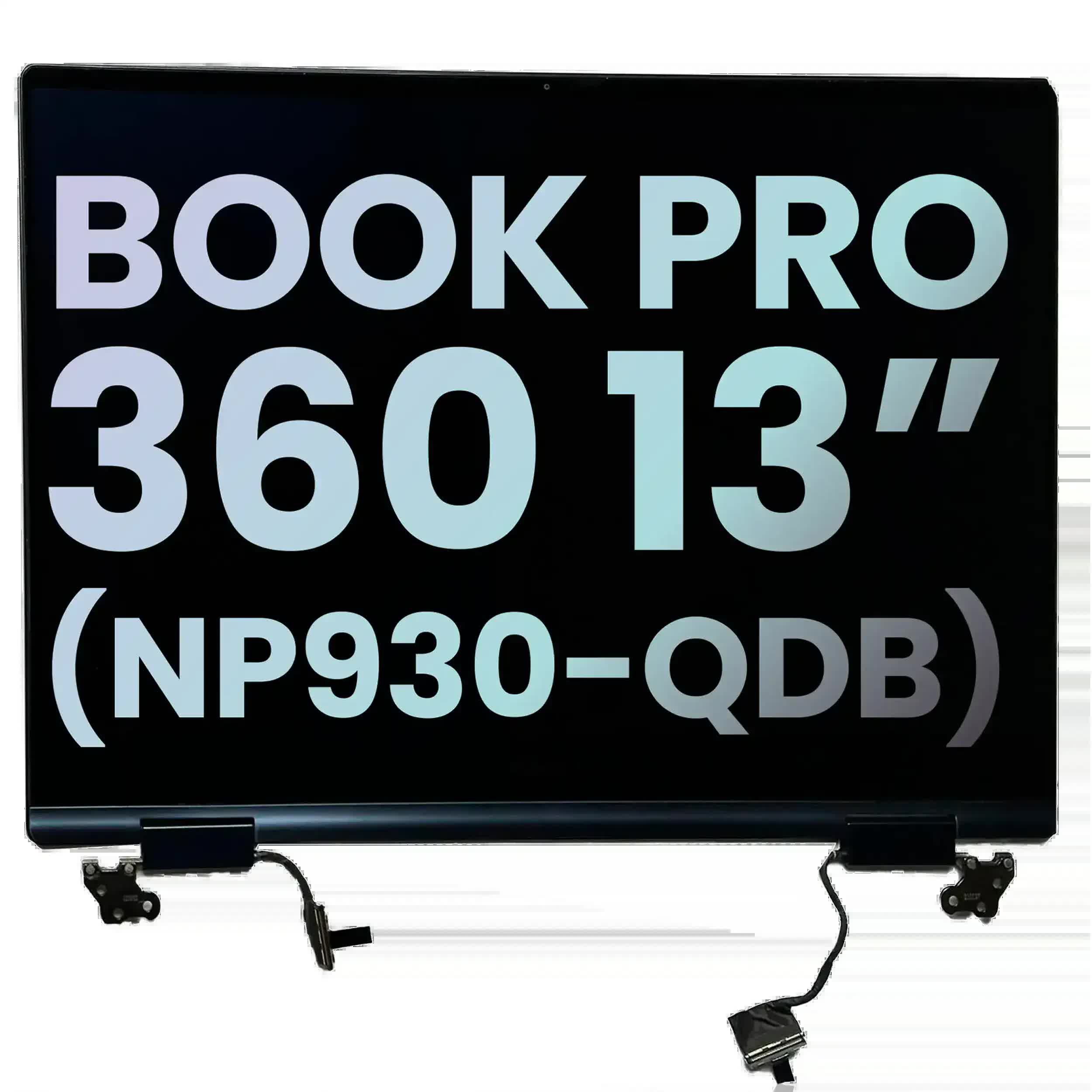 komplette LCD-Displayeinheit für Galaxy Book Pro 360 13.3" (NP930QDB Series) (Service Pack) (Mystic Silver)