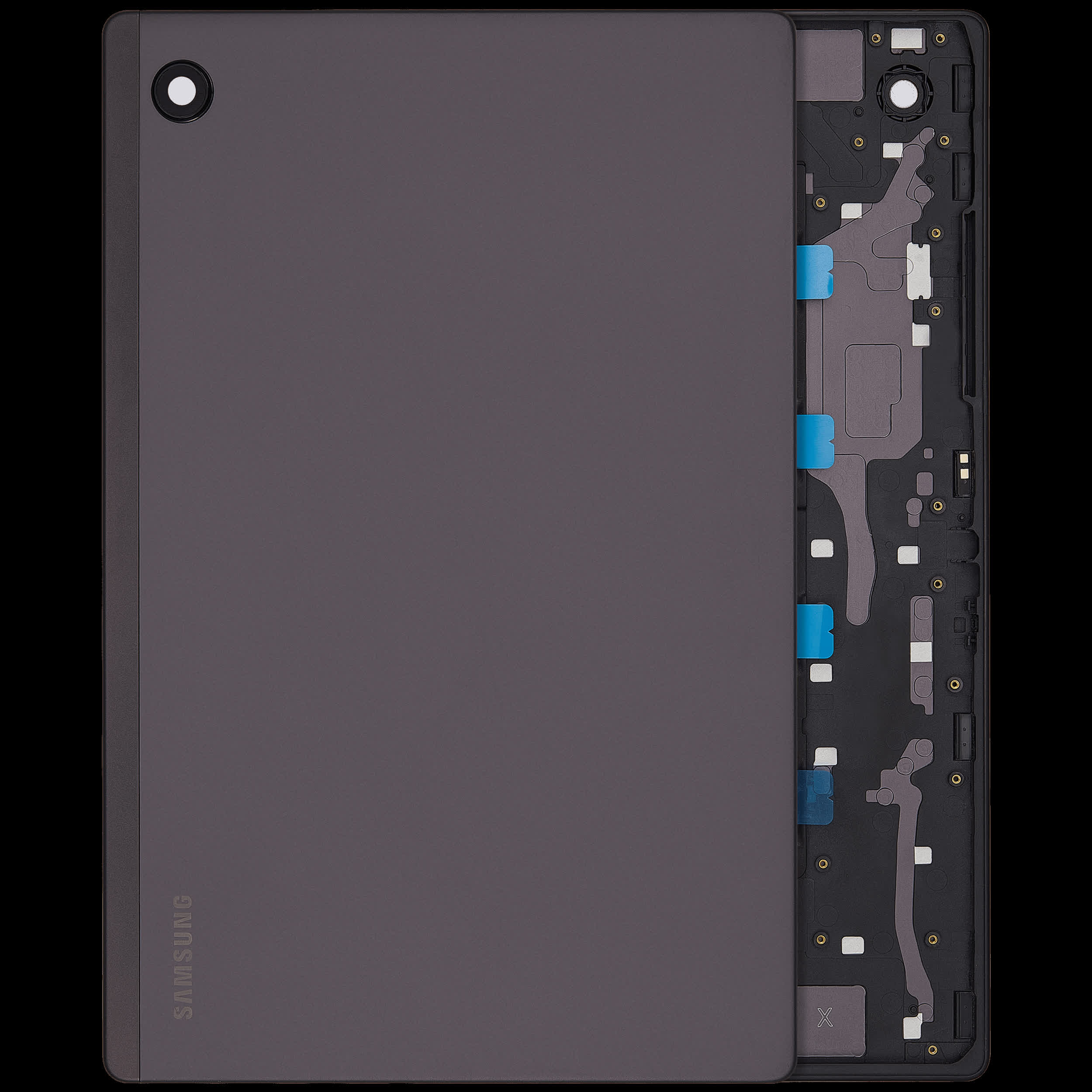 Rückdeckel für Samsung Galaxy Tab A8 10.5" (X200 / X205) (2021) (Grey (Grau))