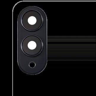 Rückkamera-Glas mit Abdeckung Blendenring für Samsung Galaxy S25 Edge (S937) (Titanium Jetblack)