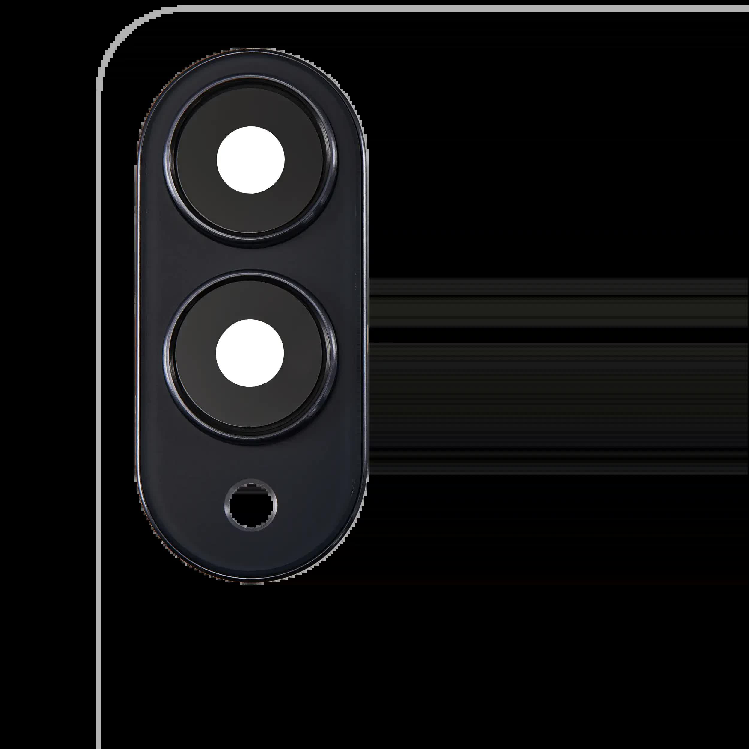 Rückkamera-Glas mit Abdeckung Blendenring für Samsung Galaxy S25 Edge (S937) (Titanium Jetblack)