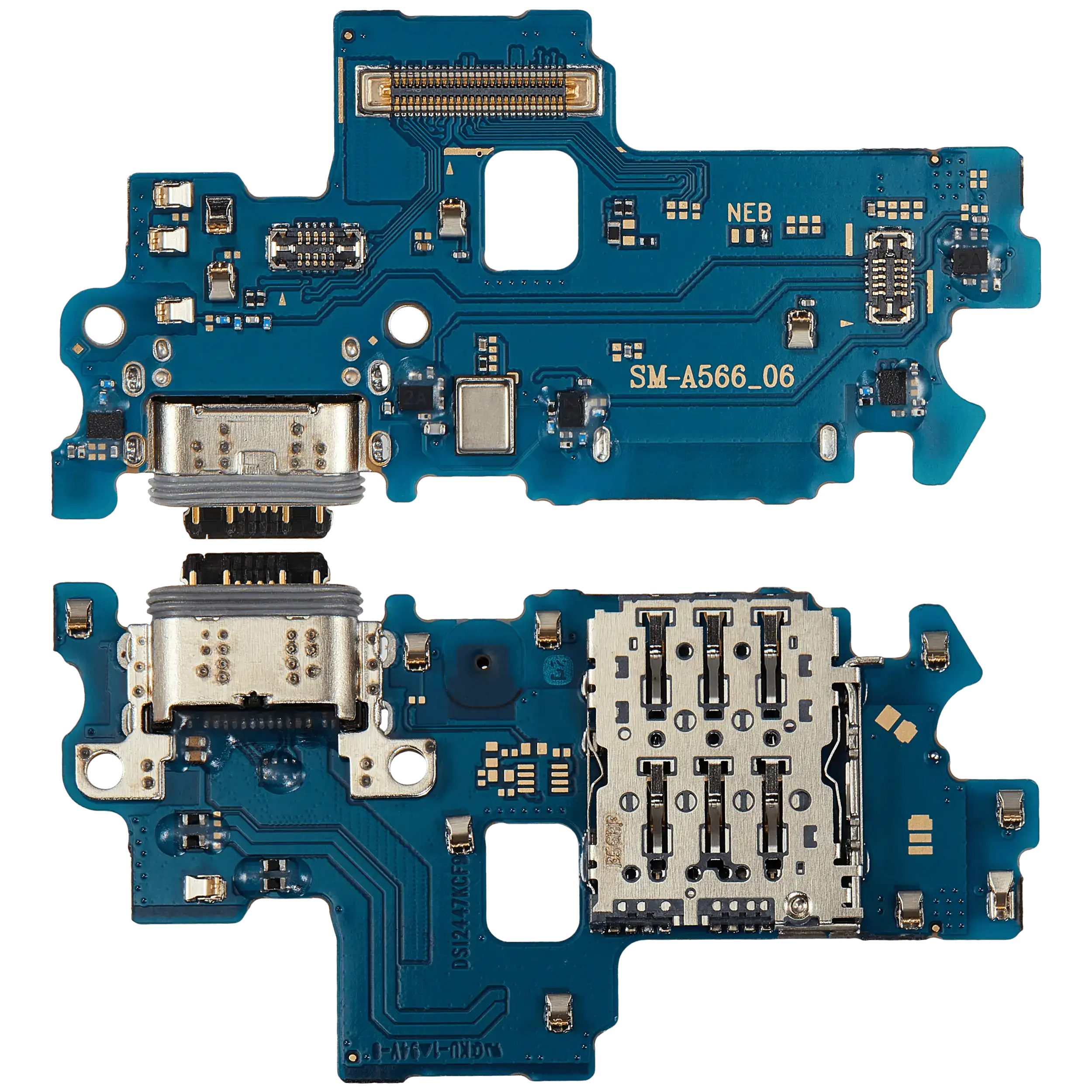 Ladebuchse mit Platine für Samsung Galaxy A56 5G (A566 / 2025) (Aftermarket Plus) – Bild 2
