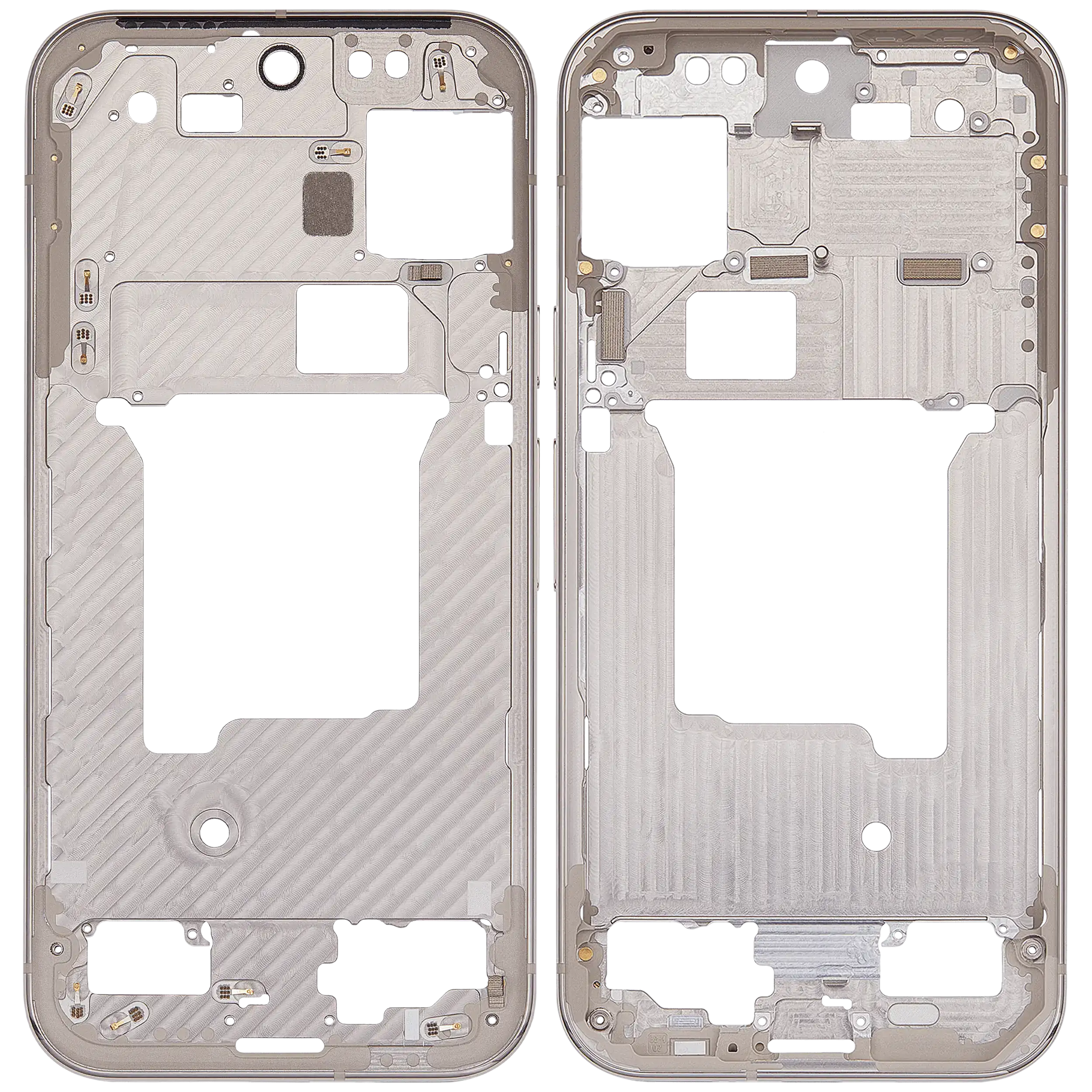 Mittelrahmen für Google Pixel 9 Pro (US-Version) (Porcelain) – Bild 2