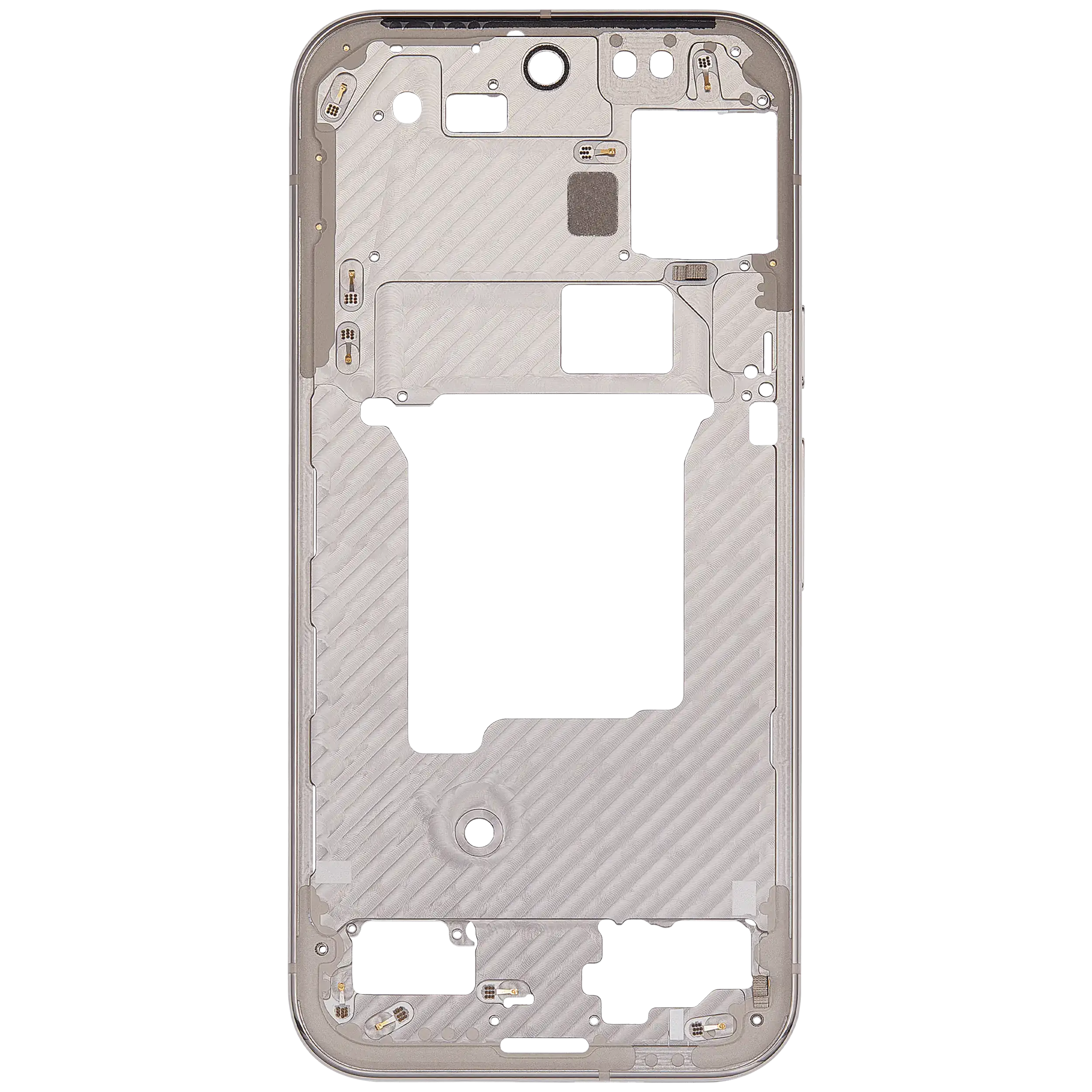 Mittelrahmen für Google Pixel 9 Pro (US-Version) (Porcelain) – Bild 3