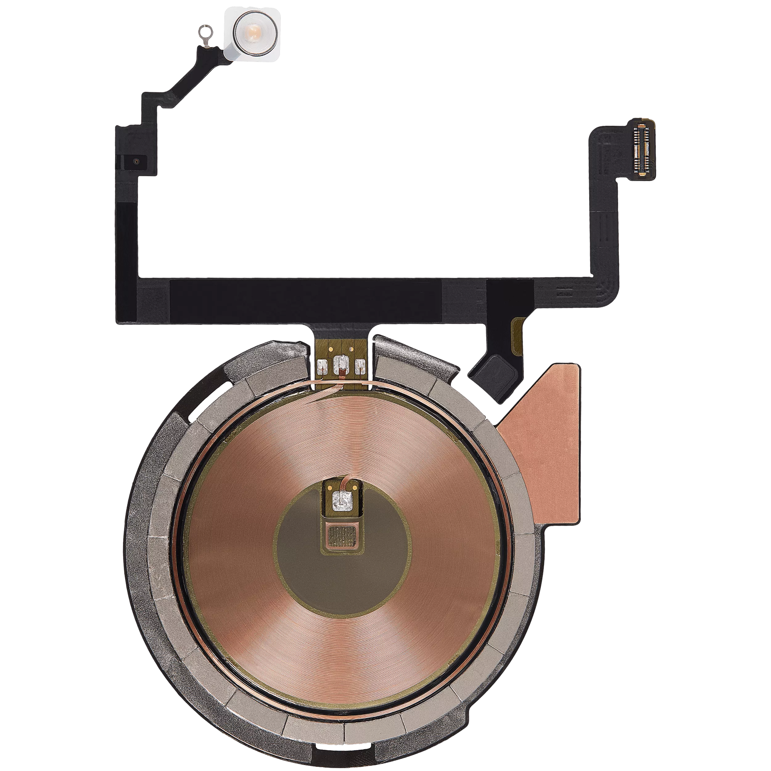 kabelloses NFC-Laden Flex mit Power & Volume Flex vormontiert für iPhone 14 Plus(ausgebautes Originalteil) – Bild 5