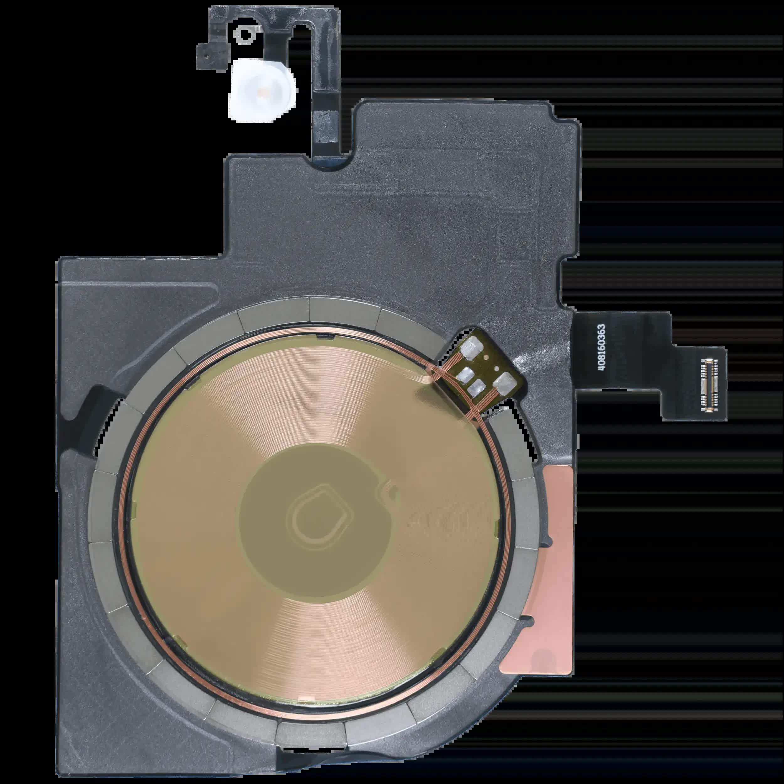 kabelloses NFC-Laden Flex mit Power & Volume Flex vormontiert für iPhone 16 (ausgebautes Originalteil) duplicated sku 107082059311