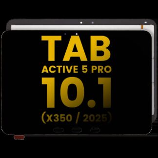 LCD Display ohne Rahmen Samsung Galaxy Tab Active 5 Pro 10.1" (X350 / 2025) (professionell aufgearbeitet) (Black (Schwarz))