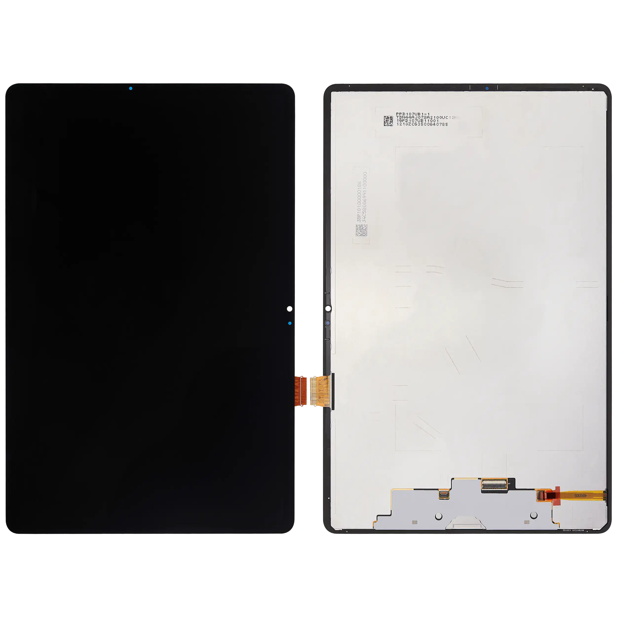 LCD Display ohne Rahmen Samsung Galaxy Tab S10 FE Plus 13.1" (X620 / 2025) (professionell aufgearbeitet) (Black (Schwarz)) – Bild 2