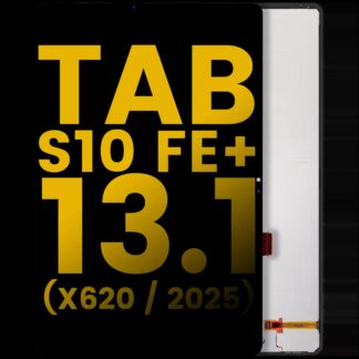 LCD Display ohne Rahmen Samsung Galaxy Tab S10 FE Plus 13.1" (X620 / 2025) (professionell aufgearbeitet) (Black (Schwarz))