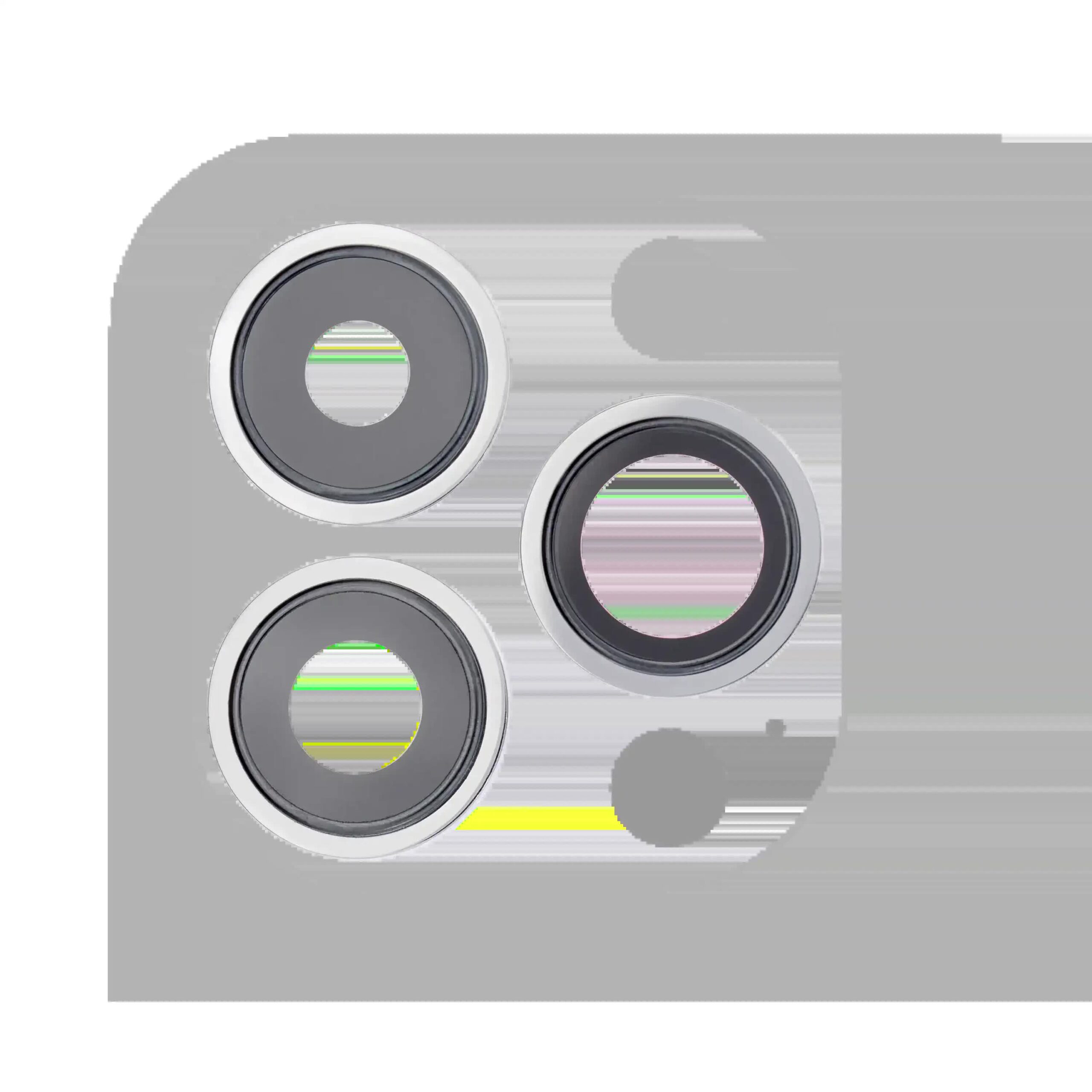 Rückkamera Halterung Set für iPhone 12 Pro Max (10er-Pack) (Service Pack)
