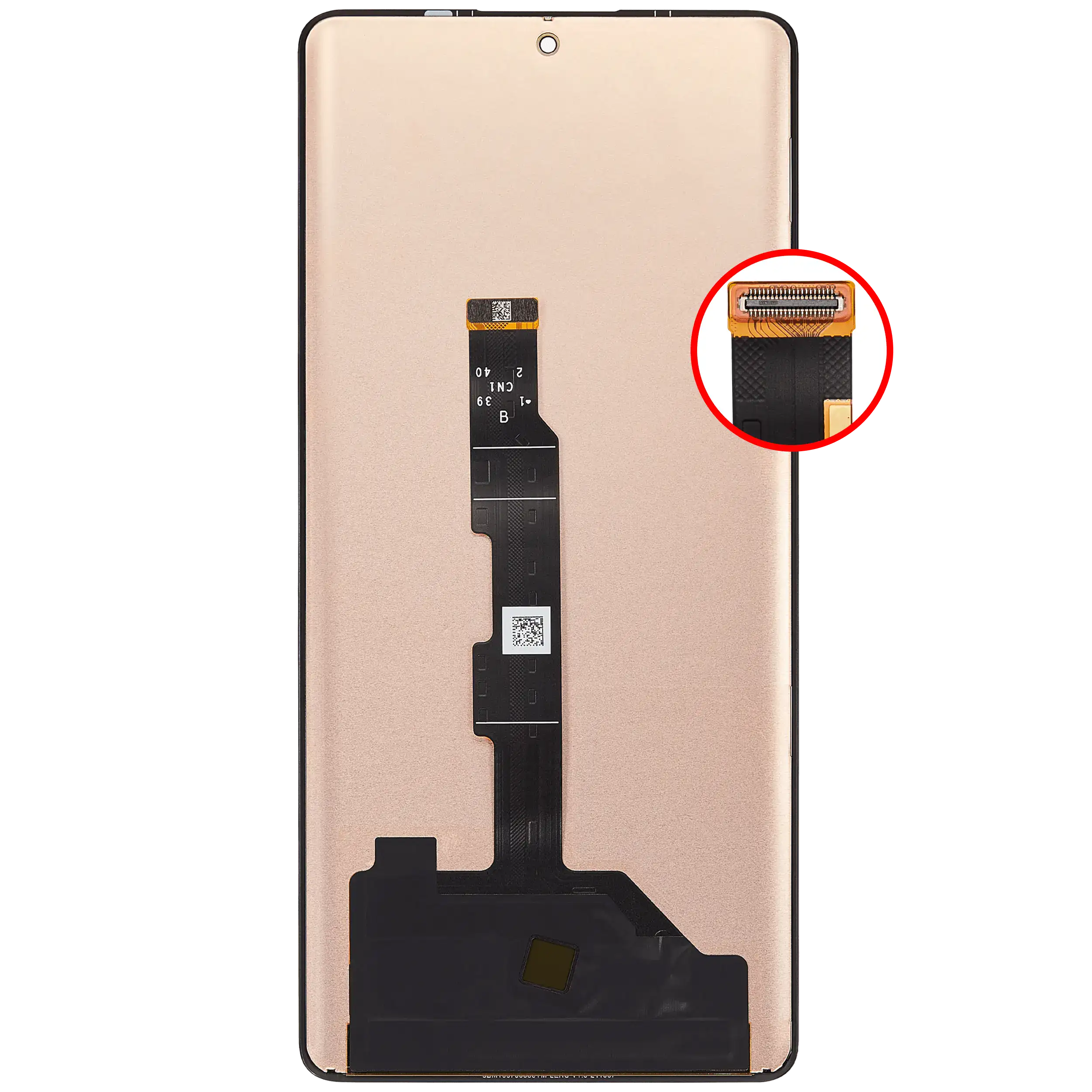 OLED Display ohne Rahmen für Xiaomi Redmi Note 14 Pro 4G (professionell aufgearbeitet) – Bild 4