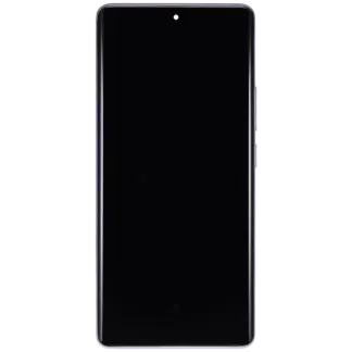 OLED Display mit Rahmen für Xiaomi Redmi Note 14 Pro 4G (professionell aufgearbeitet) (Aurora Purple)