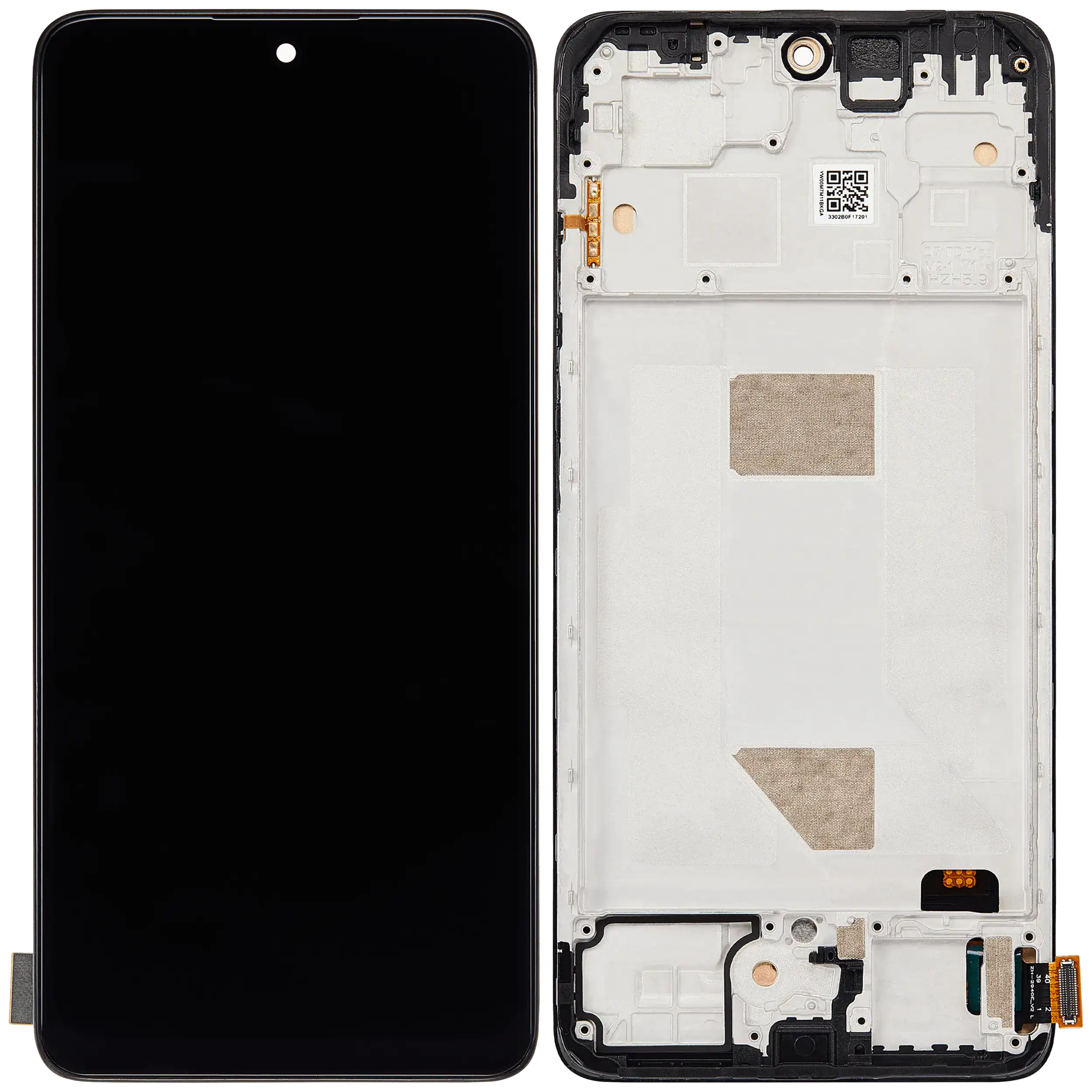 LCD Display mit Rahmen für Xiaomi Redmi Note 14 4G (International Version) (Aftermarket: Incell) – Bild 2