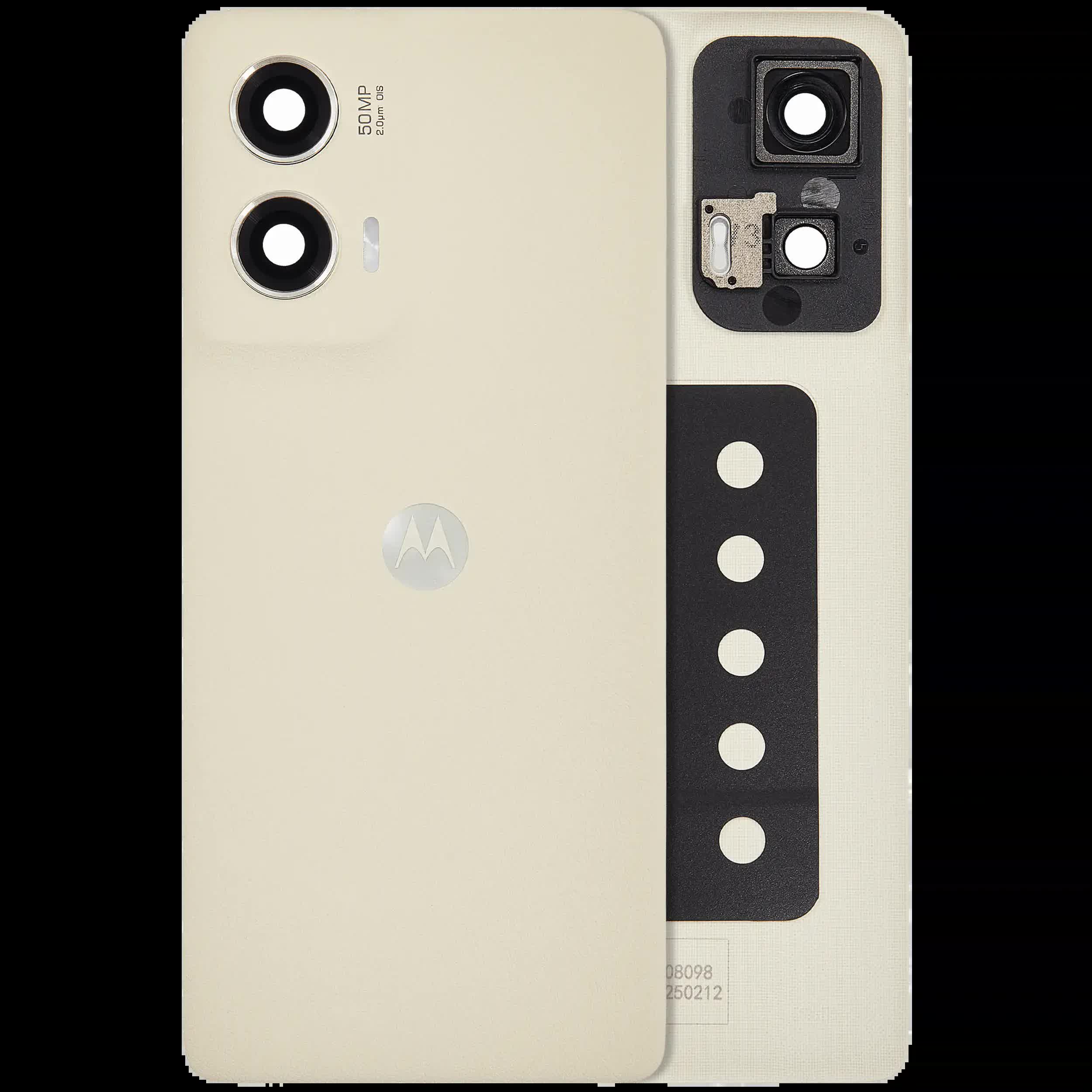 Rückdeckelglas für Motorola Moto G Stylus 5G (XT2419/ 2024) (Premium) (Caramel Latte)
