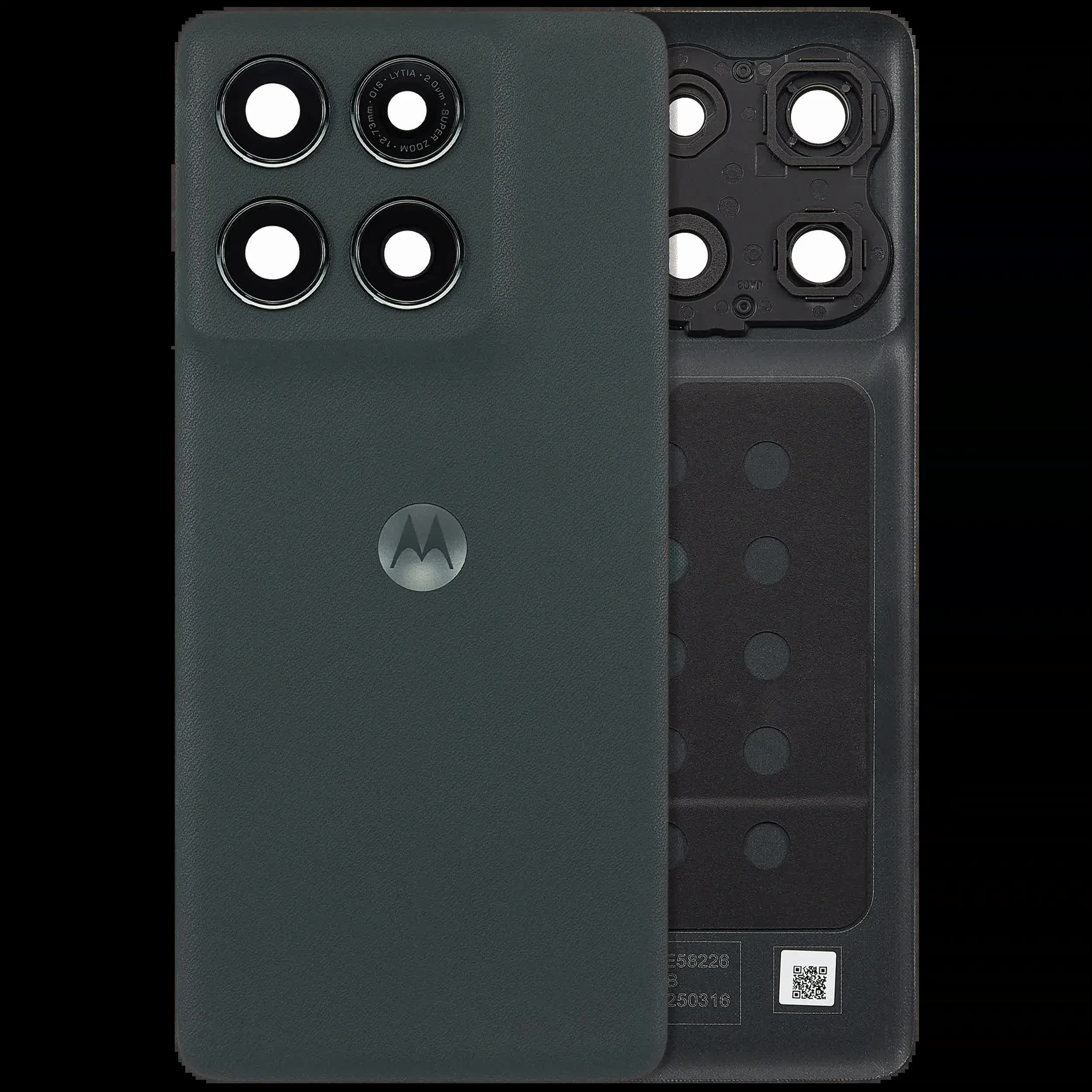 Rückdeckelglas für Motorola Moto Edge 5G (XT2519/ 2025) (Premium) (Deep Forest)