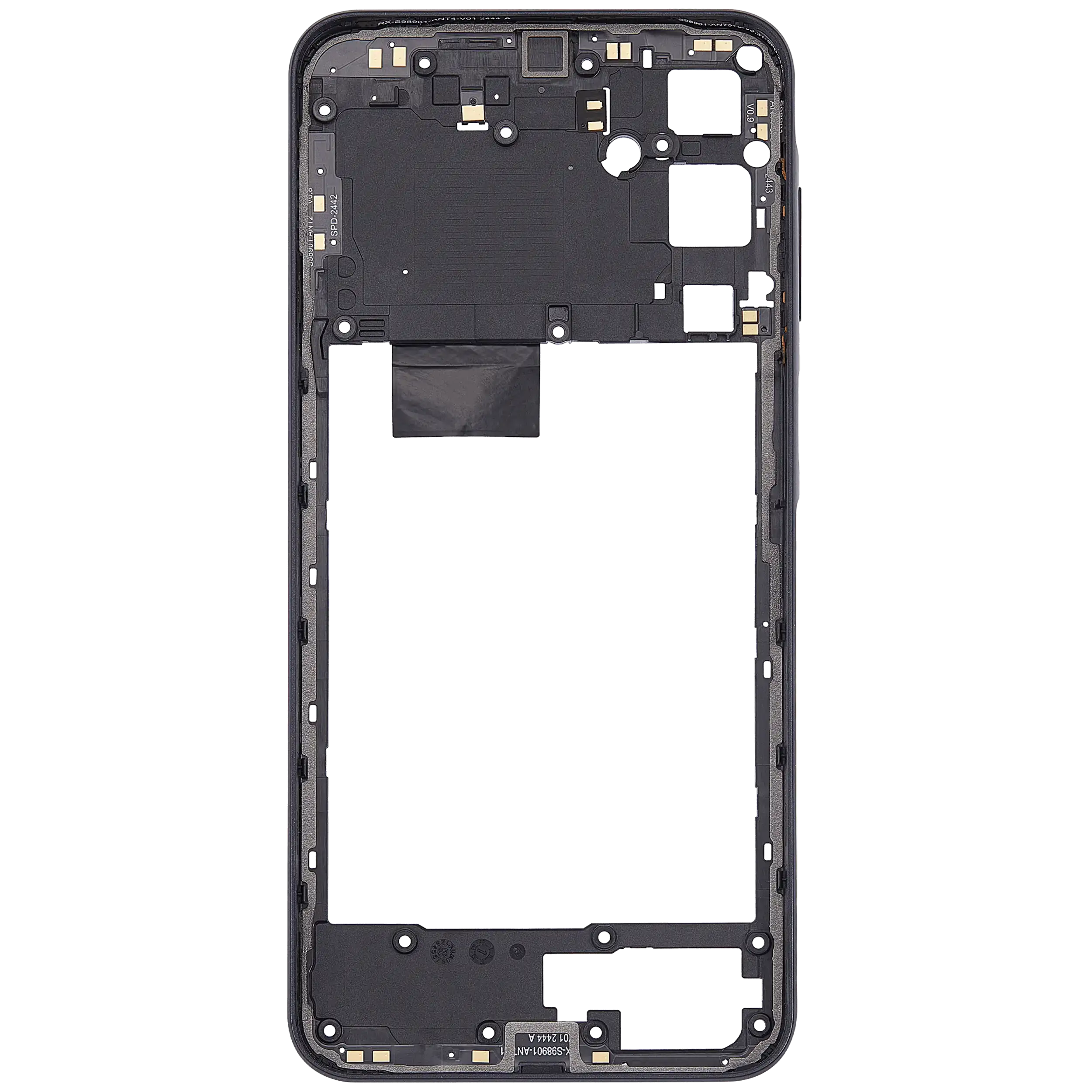 Mittelrahmen für Samsung Galaxy A16 5G (A166P / 2024) (Blue Black) – Bild 4