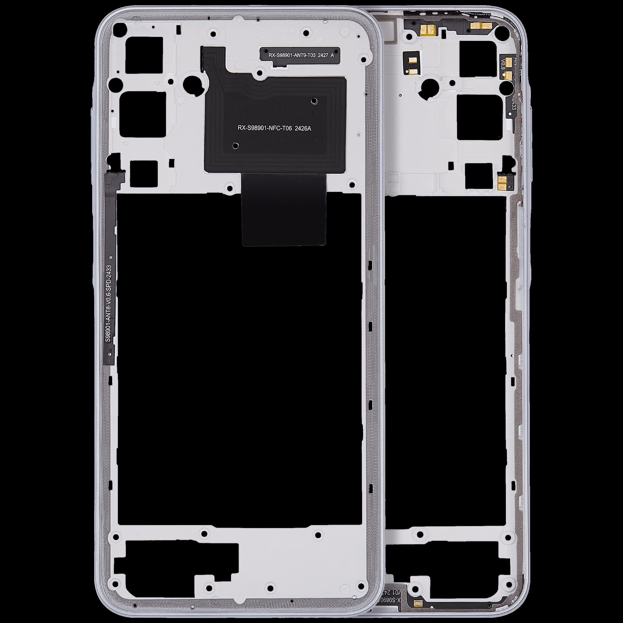 Mittelrahmen für Samsung Galaxy A16 5G (A166P / 2024) (Light Gray)