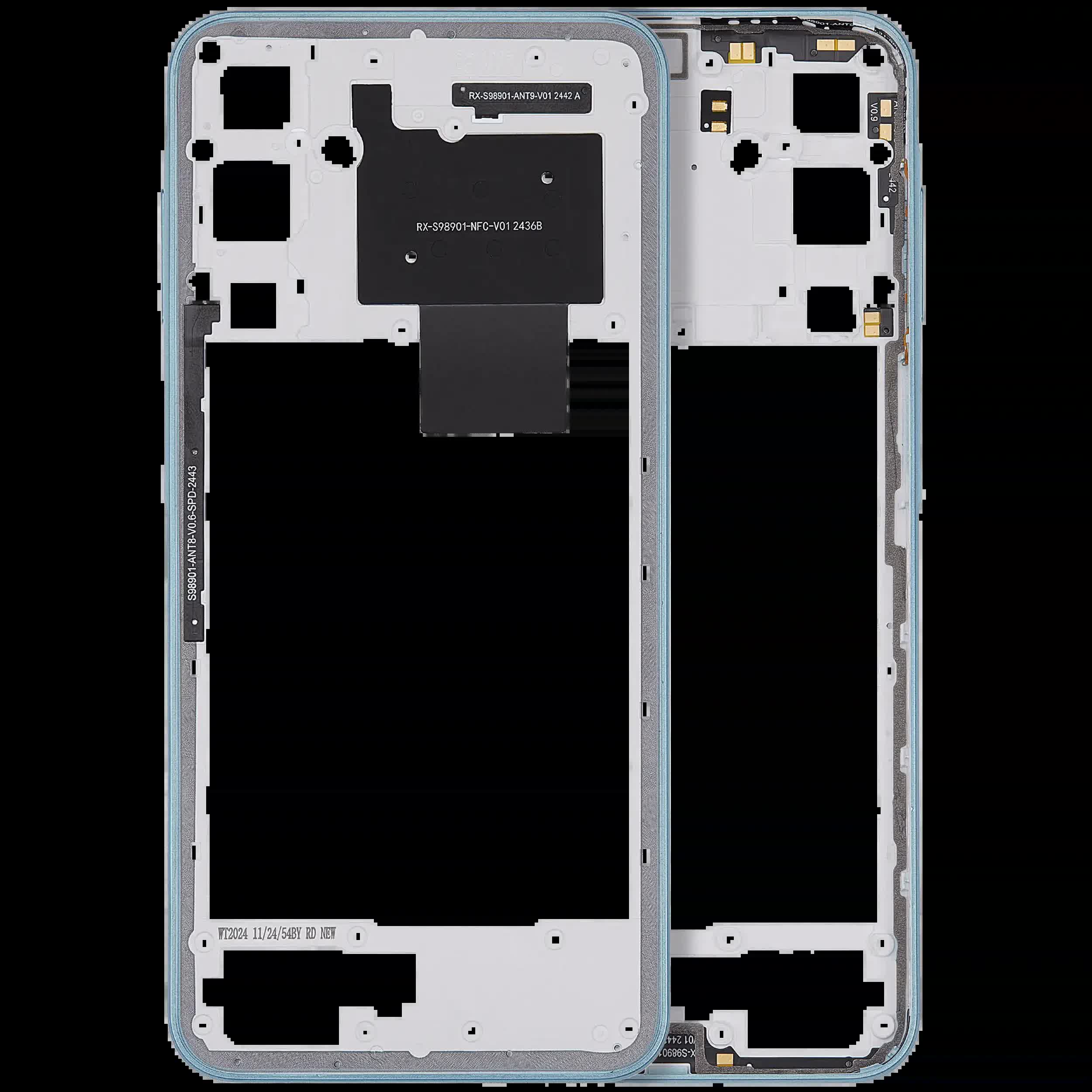 Mittelrahmen für Samsung Galaxy A16 5G (A166P / 2024) (Light Green)