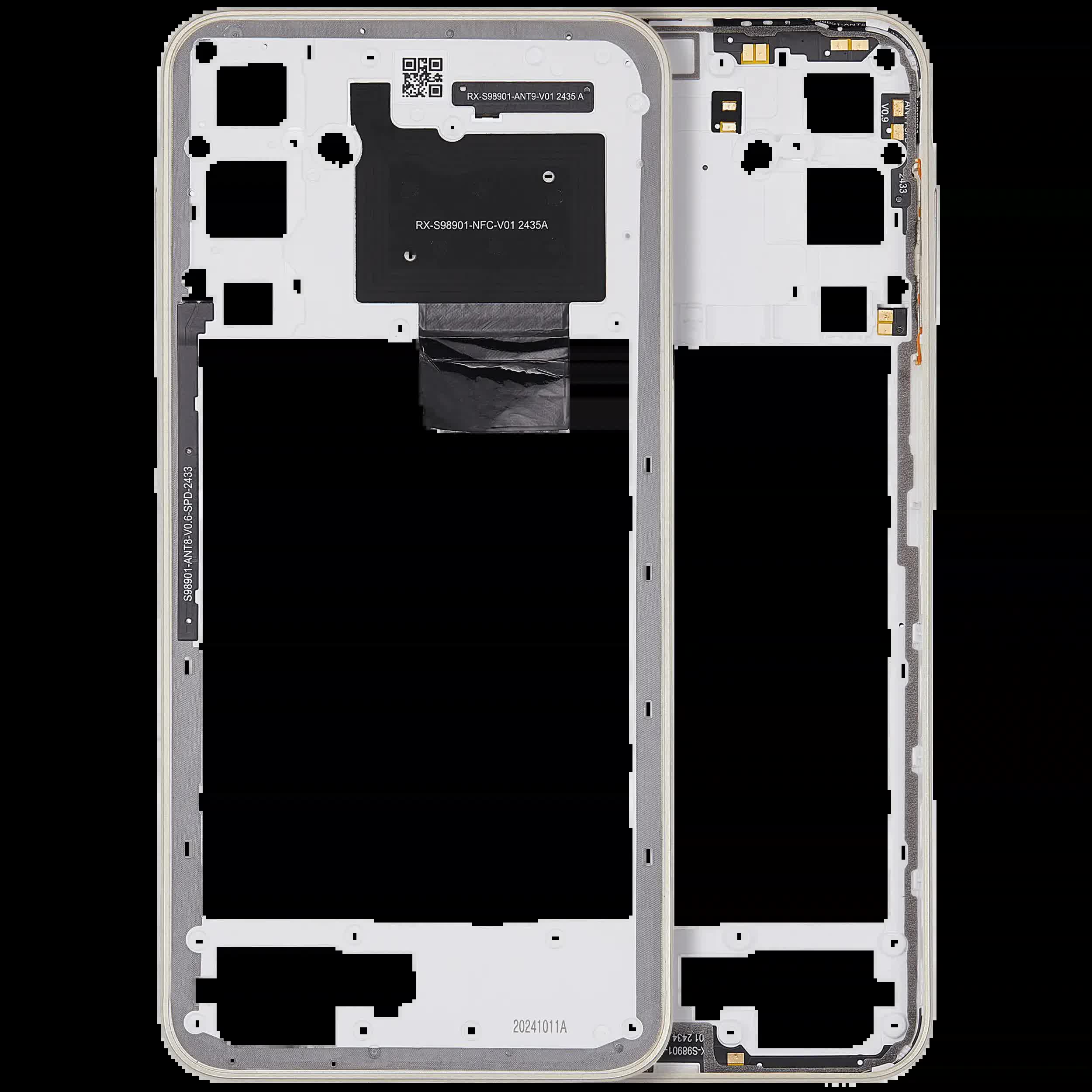 Mittelrahmen für Samsung Galaxy A16 5G (A166P / 2024) (Gold)