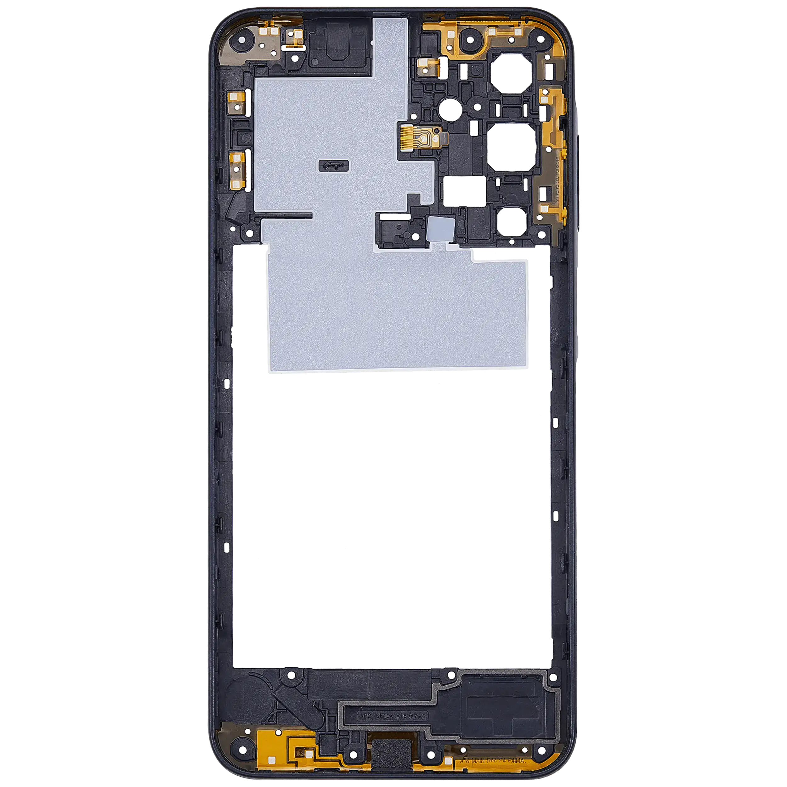 Mittelrahmen für Samsung Galaxy A16 5G (A166U / 2024) (US-Version) (Blue Black) – Bild 4