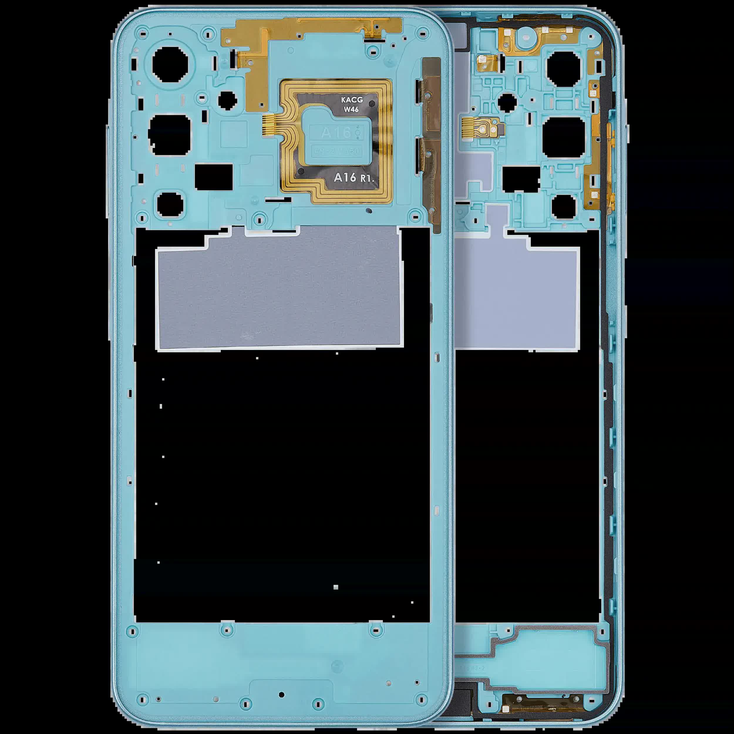 Mittelrahmen für Samsung Galaxy A16 5G (A166U / 2024) (US-Version) (Light Green)