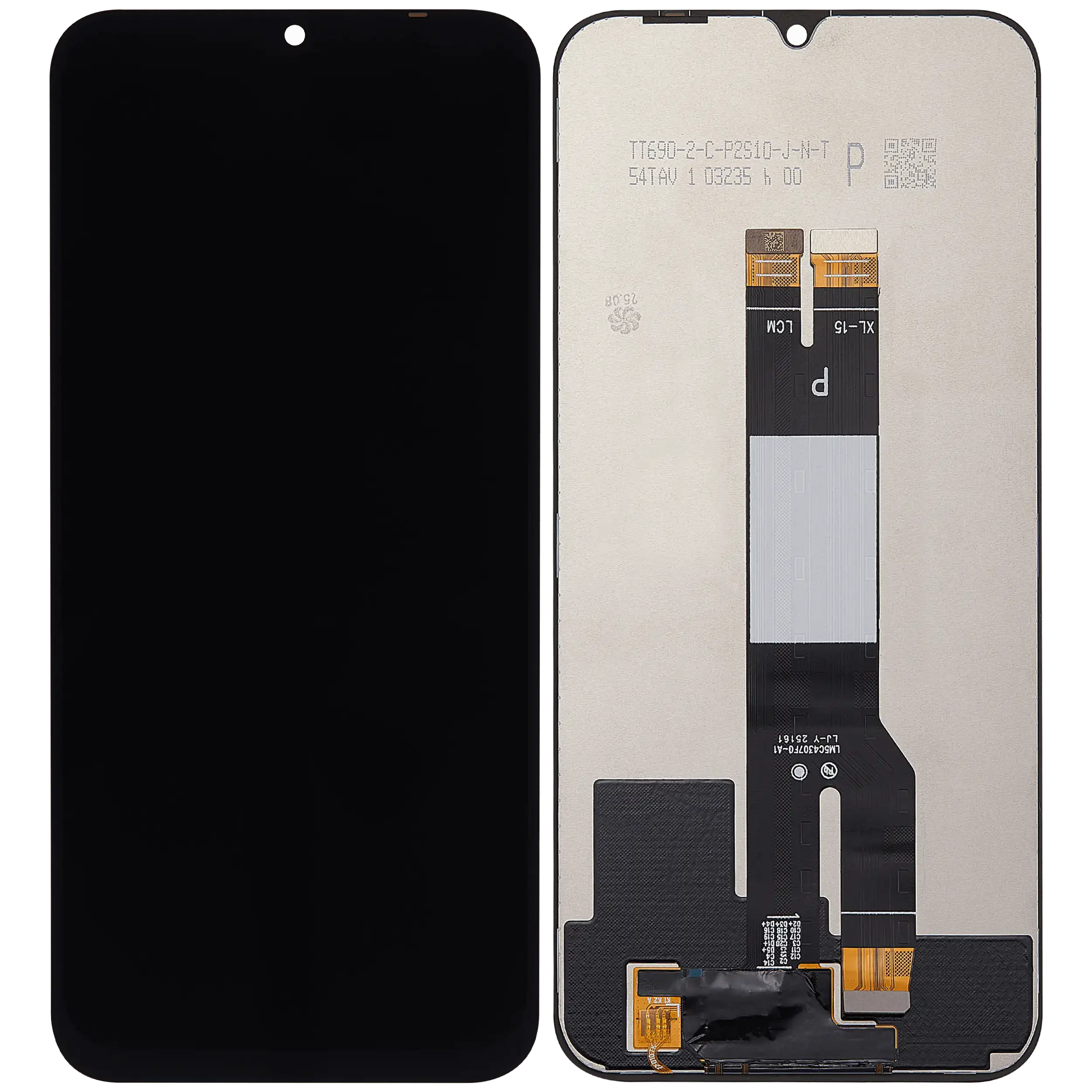 LCD Display ohne Rahmen für Xiaomi Redmi 15C 4G / Poco C85 (professionell aufgearbeitet) – Bild 2