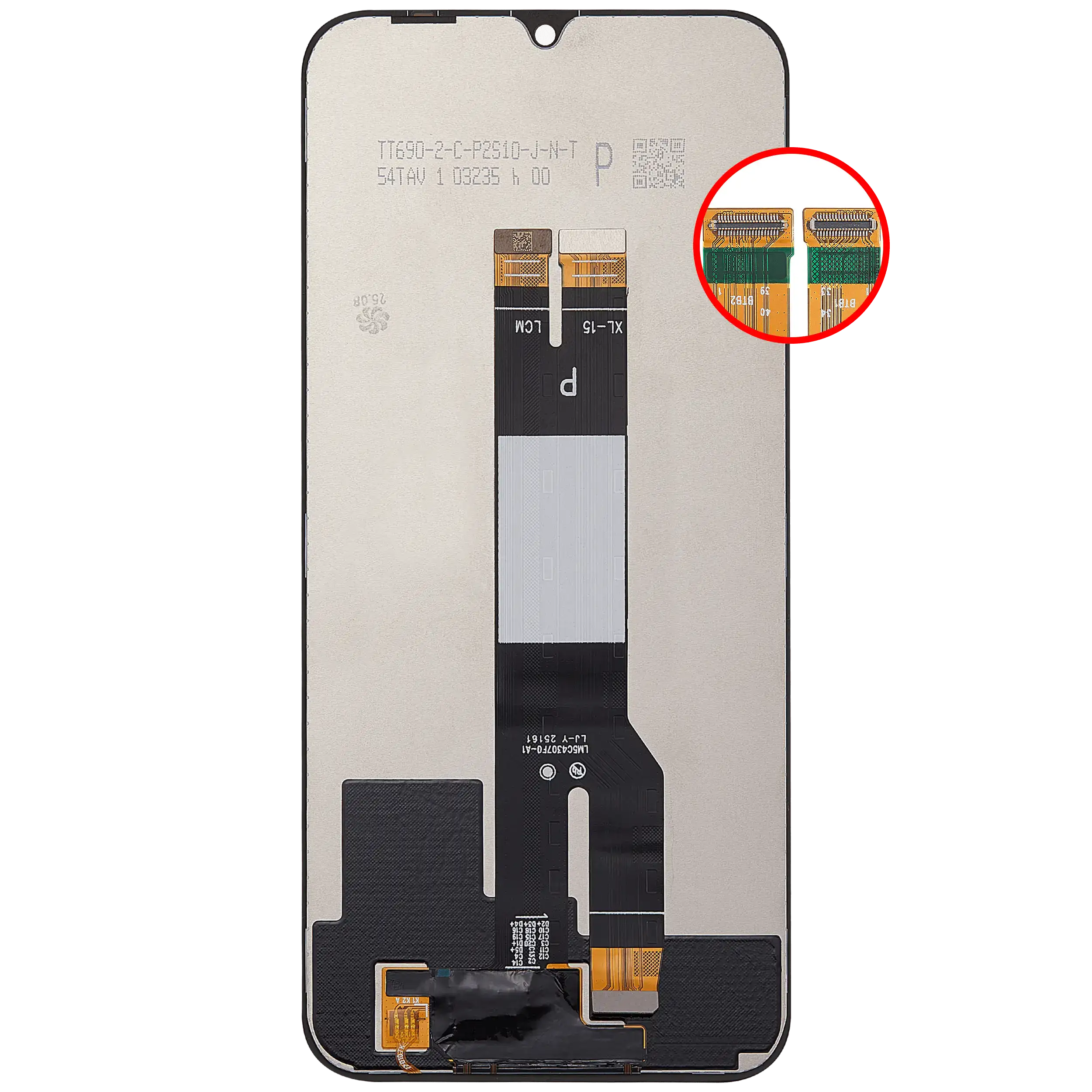 LCD Display ohne Rahmen für Xiaomi Redmi 15C 4G / Poco C85 (professionell aufgearbeitet) – Bild 4