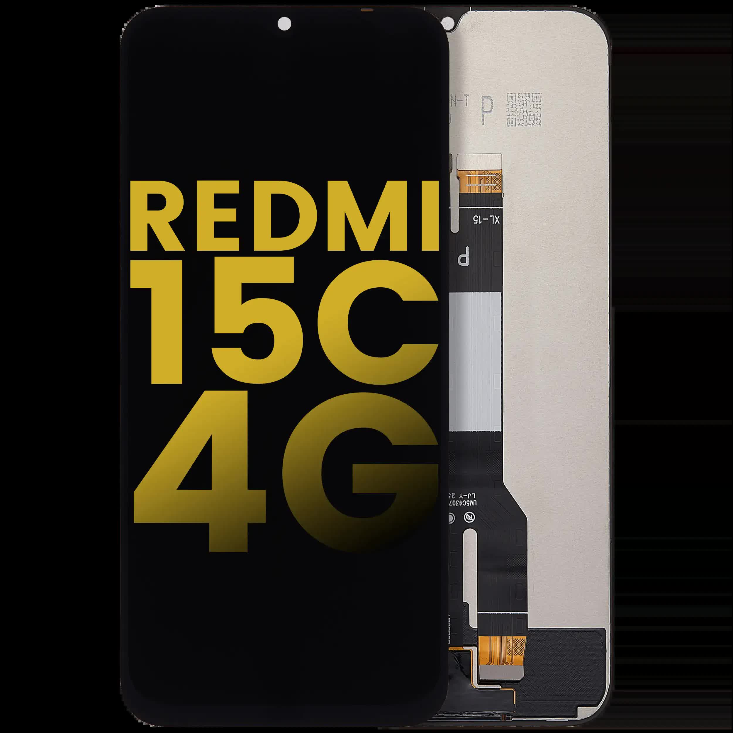 LCD Display ohne Rahmen für Xiaomi Redmi 15C 4G / Poco C85 (professionell aufgearbeitet)