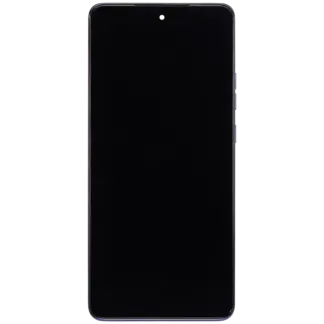 OLED Display mit Rahmen für Motorola Moto G86 / G86 Power 5G (XT2527 / 2025) (professionell aufgearbeitet) (Spellbound)