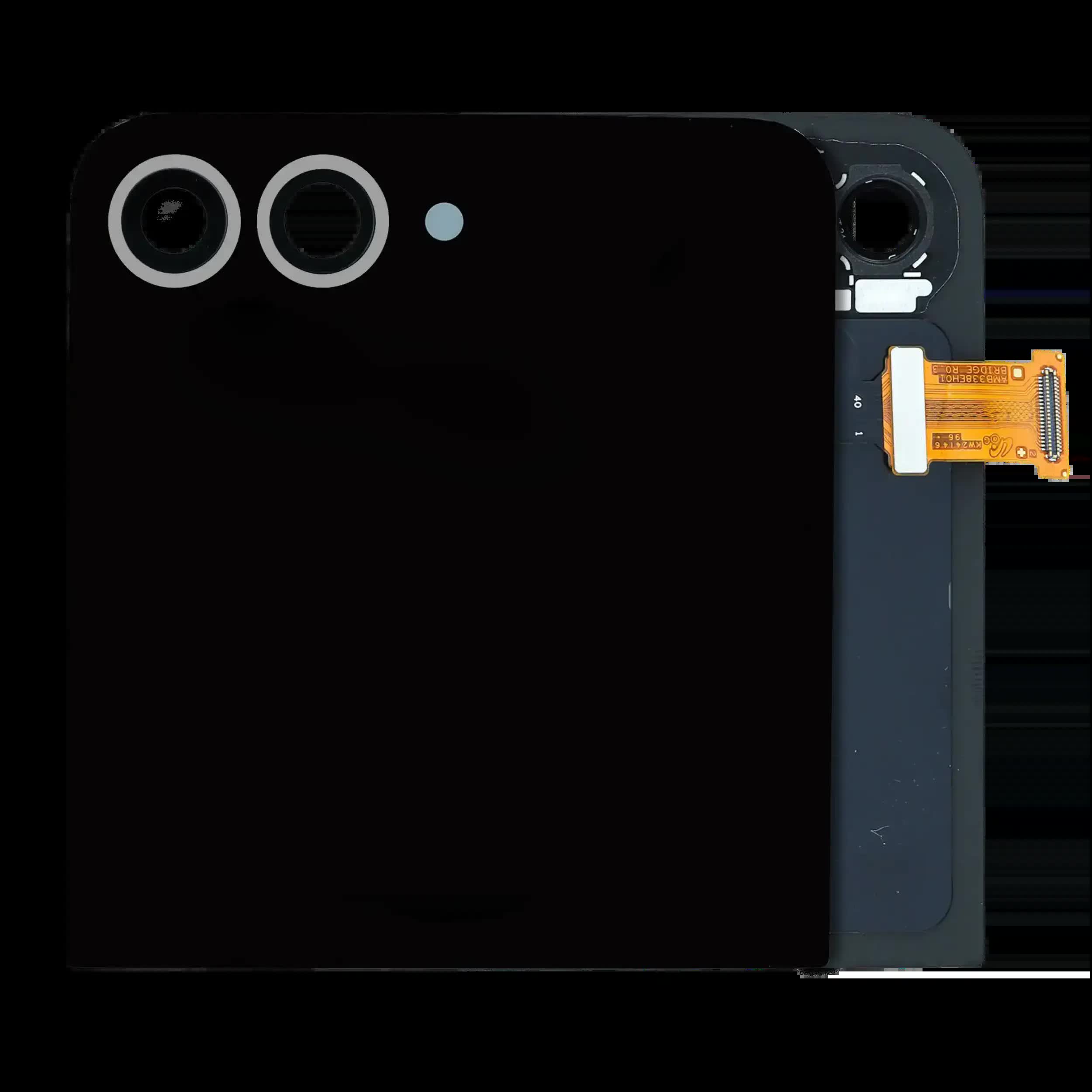 Outer OLED Display für Samsung Galaxy Z Flip 6 5G (Service Pack) (Silver Shadow)