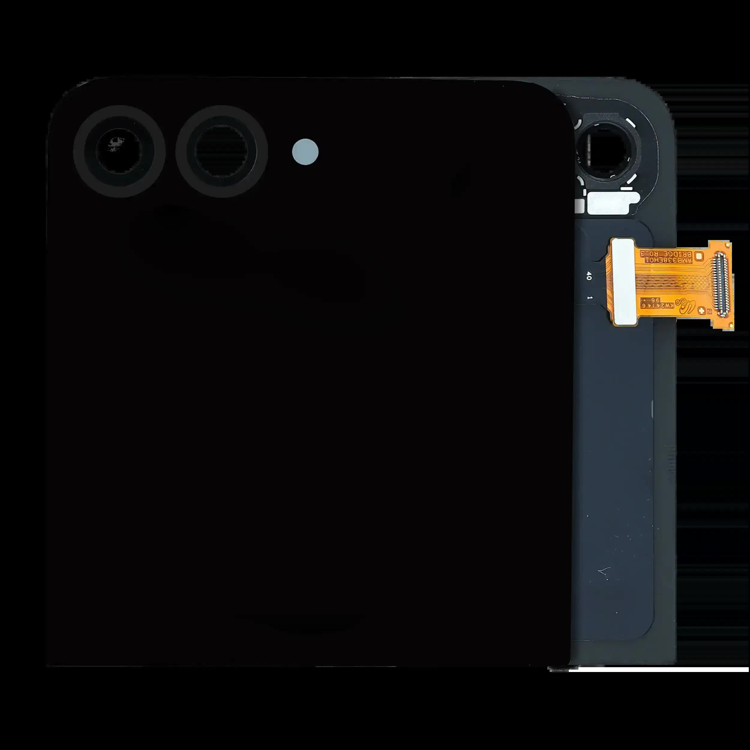 Outer OLED Display für Samsung Galaxy Z Flip 6 5G (Service Pack) (Black (Schwarz))