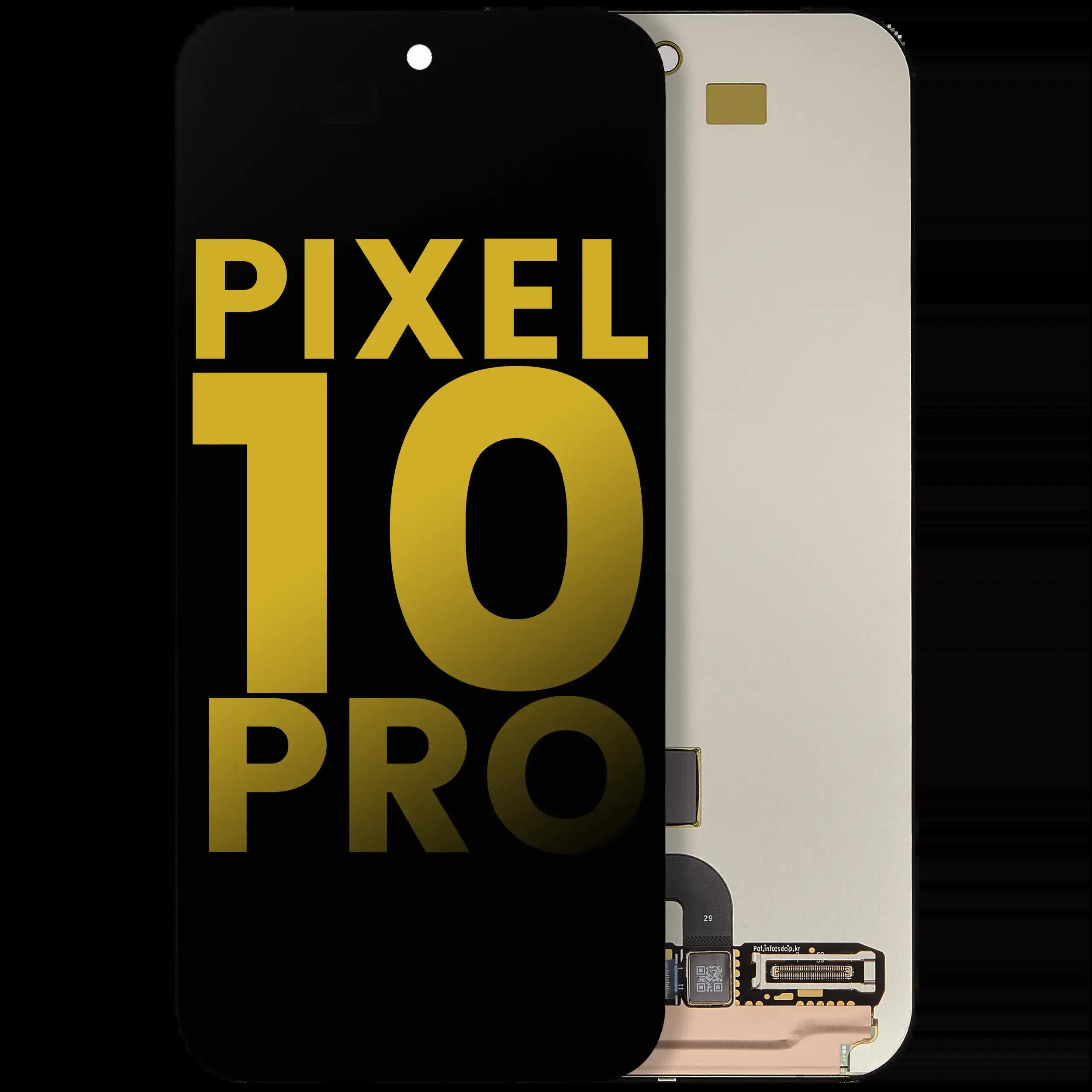 OLED Display ohne Rahmen (mit Fingerprint Sensor) für Google Pixel 10 Pro (professionell aufgearbeitet)