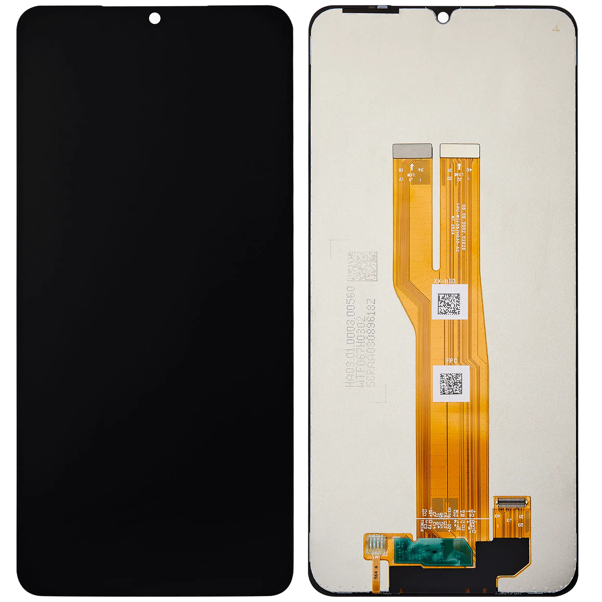 LCD Display ohne Rahmen für Samsung Galaxy A07 4G (A075 / 2025) (professionell aufgearbeitet) – Bild 2