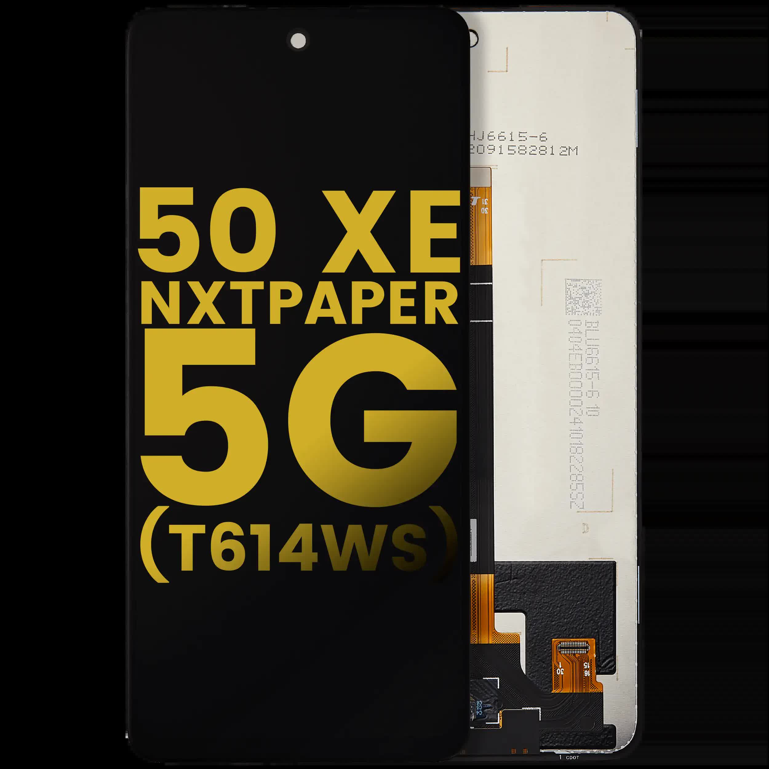 LCD Display ohne Rahmen für TCL 50 XE NxtPaper 5G (T614WS) (professionell aufgearbeitet)