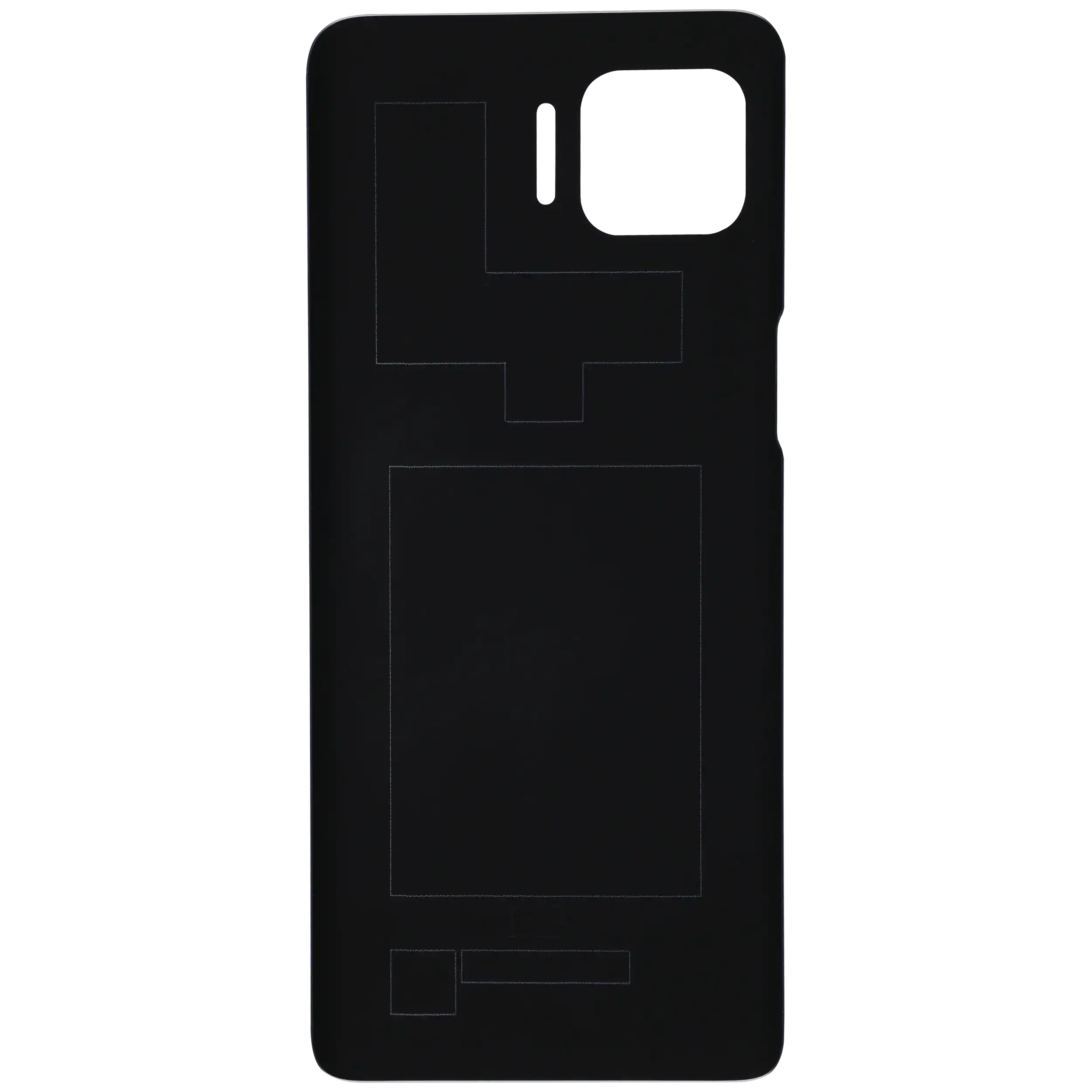 Rückdeckelglas für Motorola Moto G 5G Plus (XT2075-3 / 2020) (Original) (Surfing Blue) – Bild 4