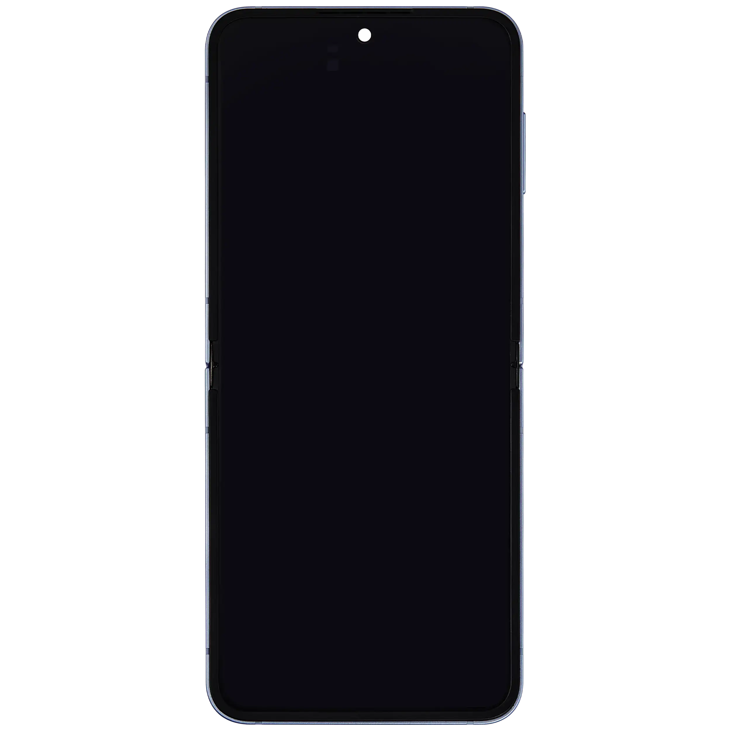 Inner OLED Display mit Rahmen für Samsung Galaxy Z Flip 6 (F741) (US & International) (professionell aufgearbeitet) (Blue (Blau)) – Bild 3