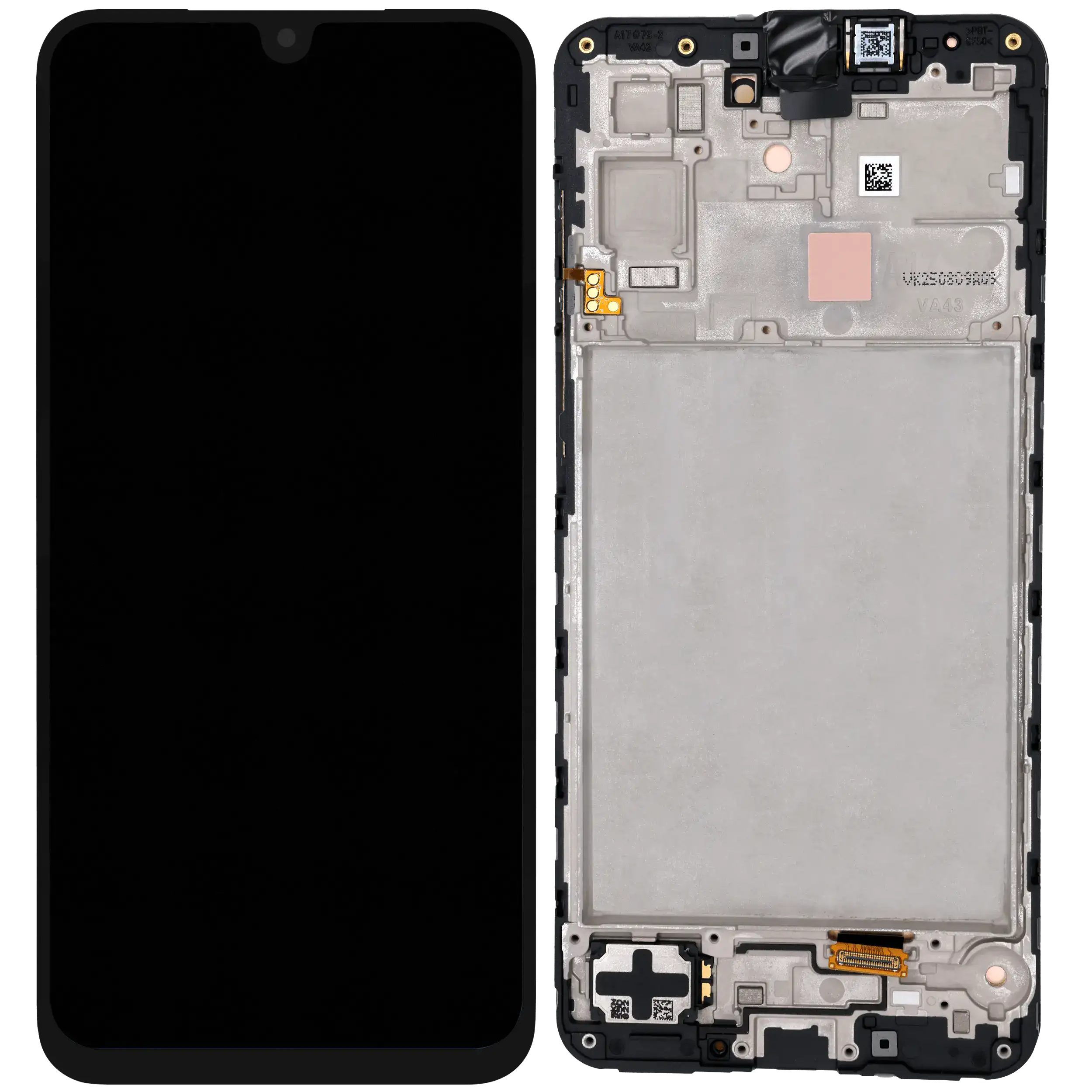 OLED Display mit Rahmen für Samsung Galaxy A17 4G (A175 / 2025) (Service Pack) – Bild 2