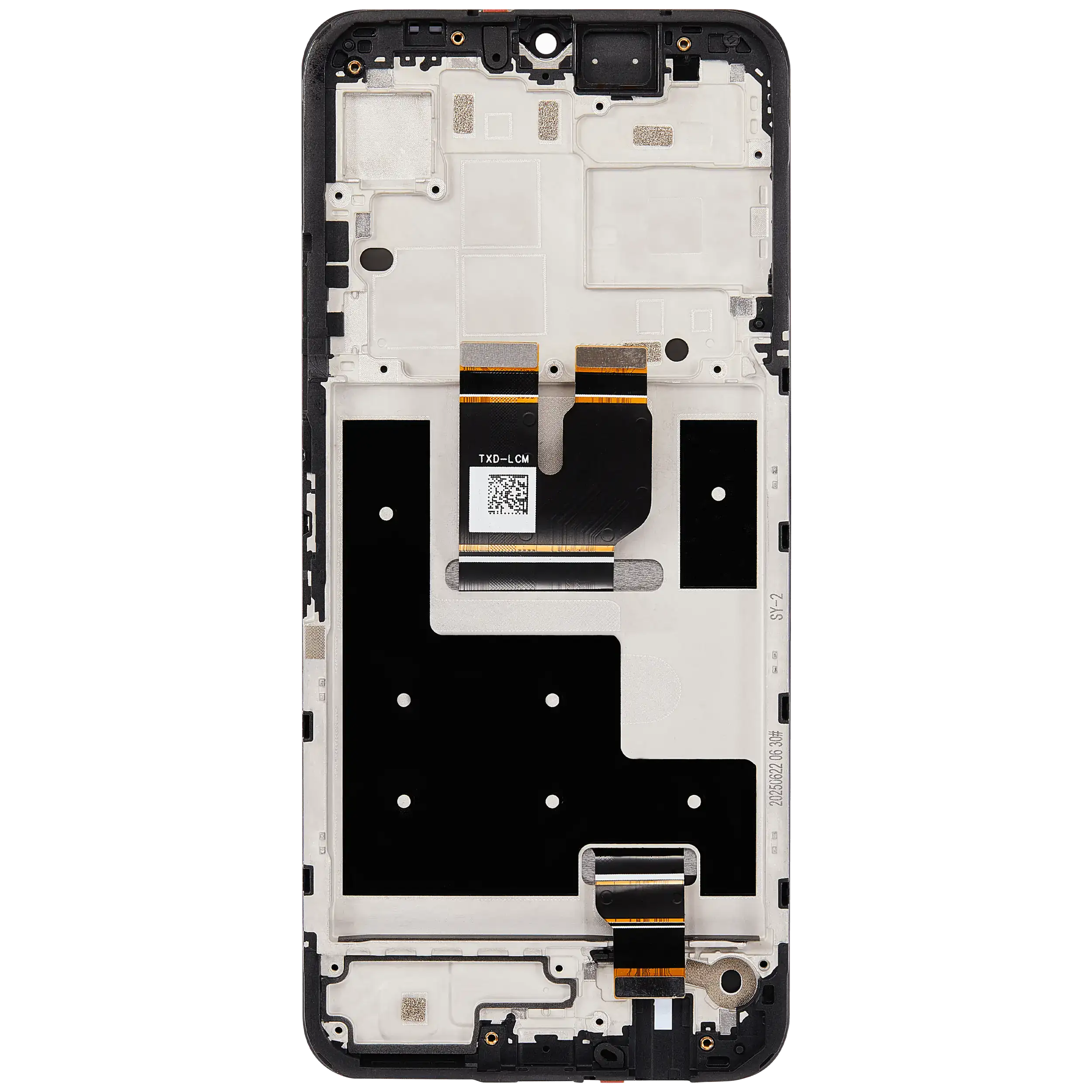 LCD Display mit Rahmen für T-Mobile Revvl 8 / T Phone 3 5G (professionell aufgearbeitet) – Bild 4