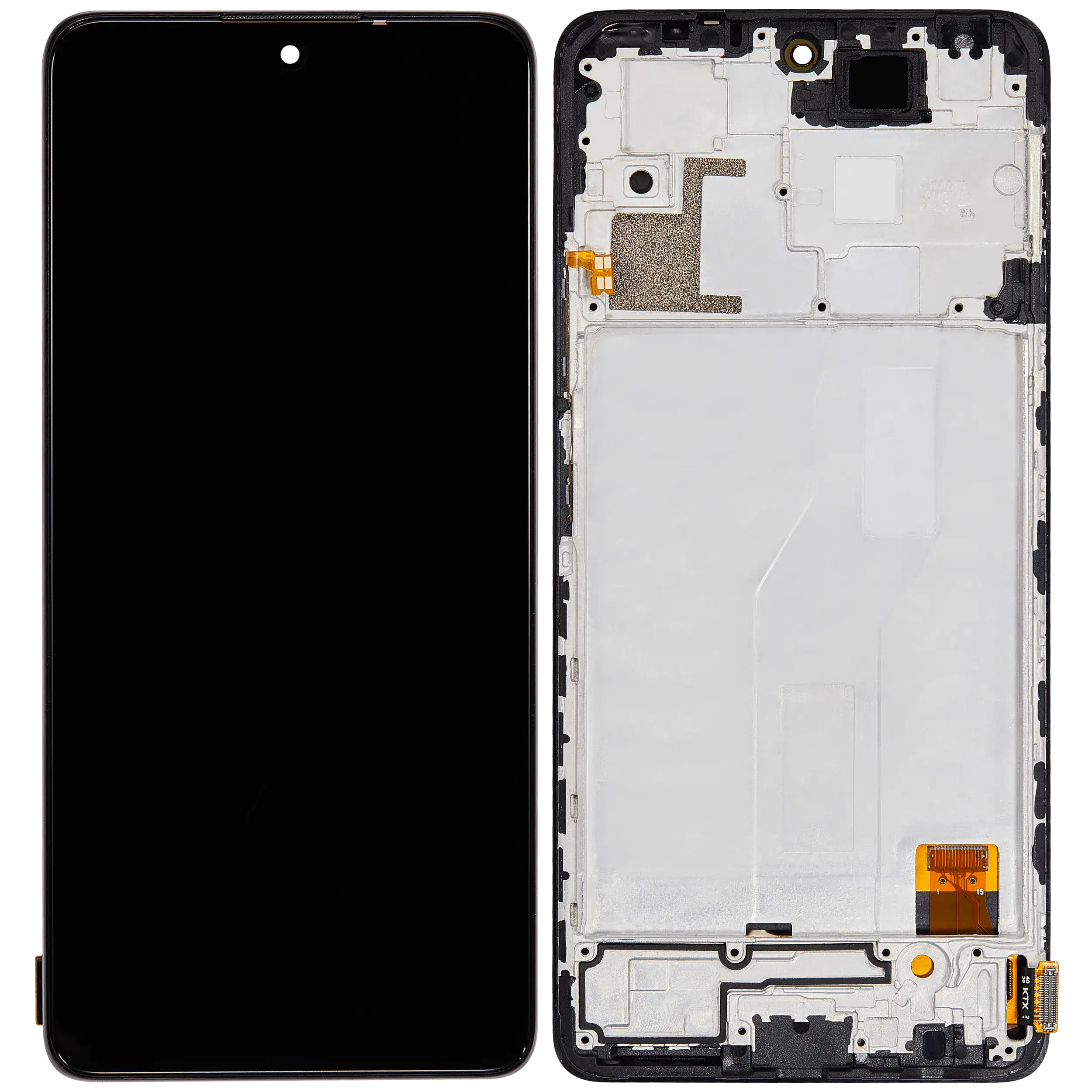 OLED Display mit Rahmen für Xiaomi Redmi Note 10 Pro / Redmi Note 10 Pro Max (Aftermarket Plus) – Bild 2