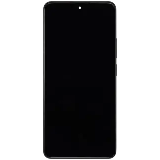 OLED Display mit Rahmen für Xiaomi Redmi Note 13 4G (Aftermarket Plus) (Midnight Black (Schwarz))