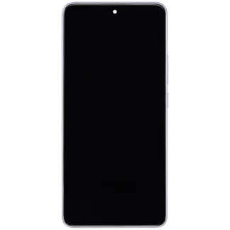 OLED Display mit Rahmen für Xiaomi Redmi Note 14 5G (Aftermarket Plus) (Lavender Purple)