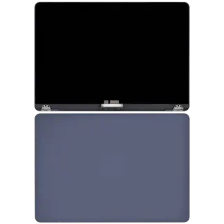 komplette LCD-Displayeinheit für MacBook Air 13" (A3240 /Early 2025)(vormontiert Lid Angle Sensor Kabel) (ausgebautes Originalteil: Grade A) (Midnight)