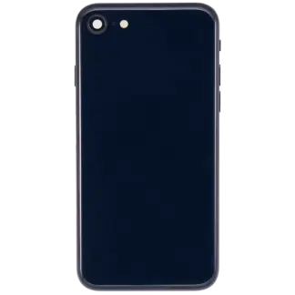 Rückgehäuse mit Ladebuchse Flex und Kleinteilen vormontiert für iPhone SE (2022) (ausgebautes Originalteil: Grade B) (Midnight)