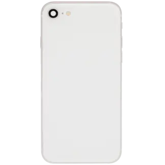 Rückgehäuse mit Ladebuchse Flex und Kleinteilen vormontiert für iPhone SE (2022) (ausgebautes Originalteil: Grade B) (Starlight)